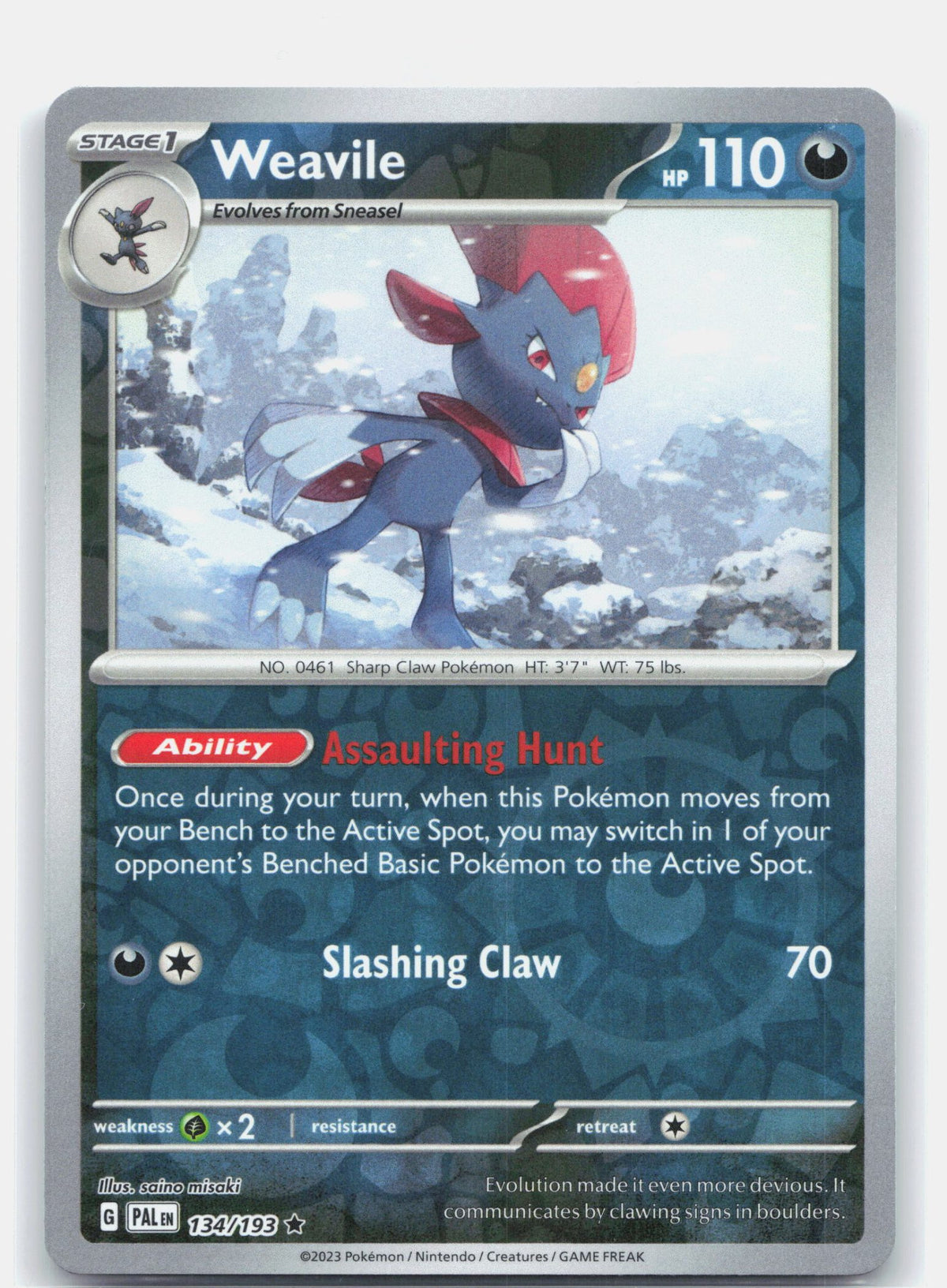 Weavile | Near Mint