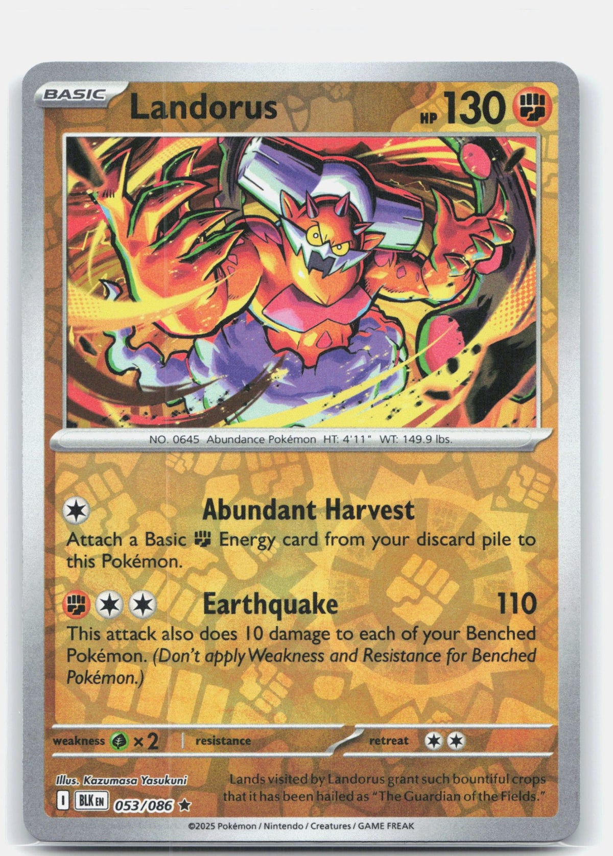 Landorus 053 - SV: Black Bolt - Reverse Holofoil