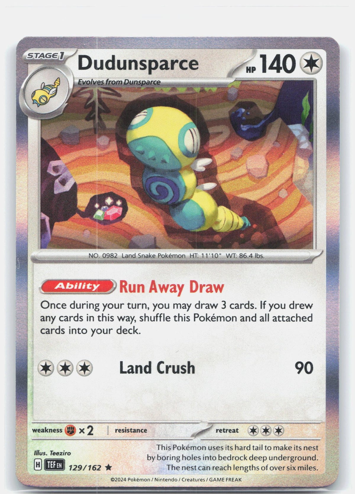 Dudunsparce | Near Mint