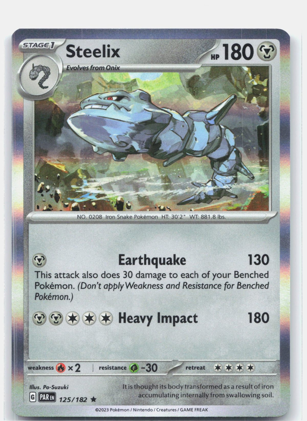 Steelix - 125/182 | Near Mint
