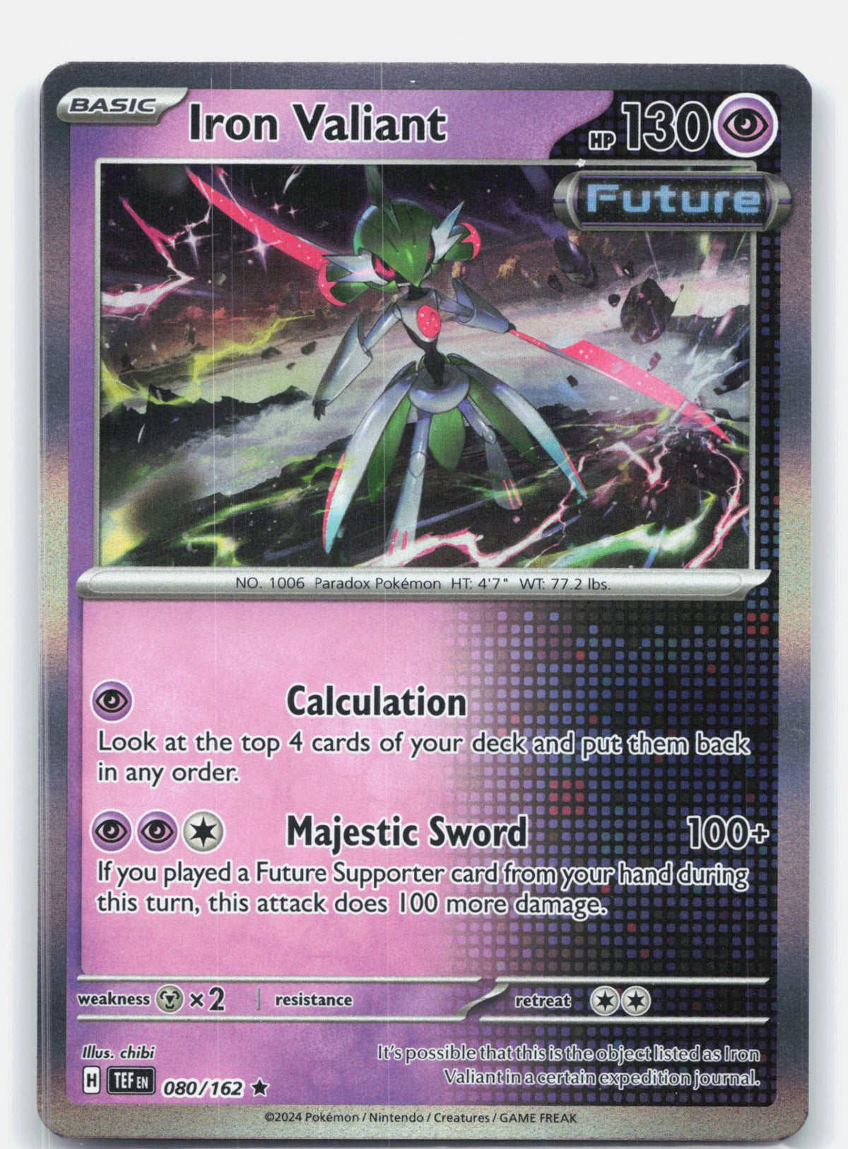 Iron Valiant - 080/162 | Near Mint