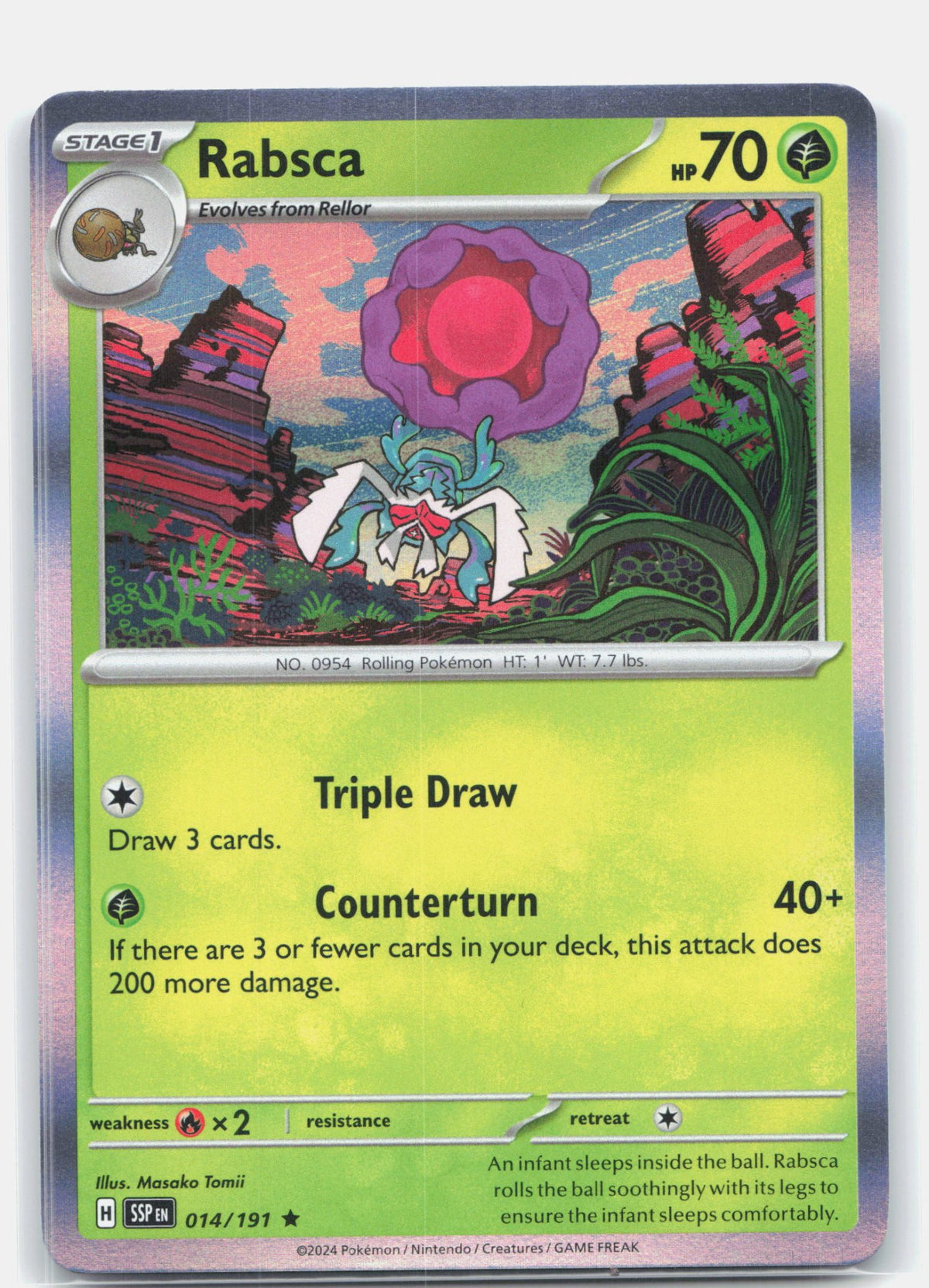 Rabsca 014 - SV08: Surging Sparks - Holofoil