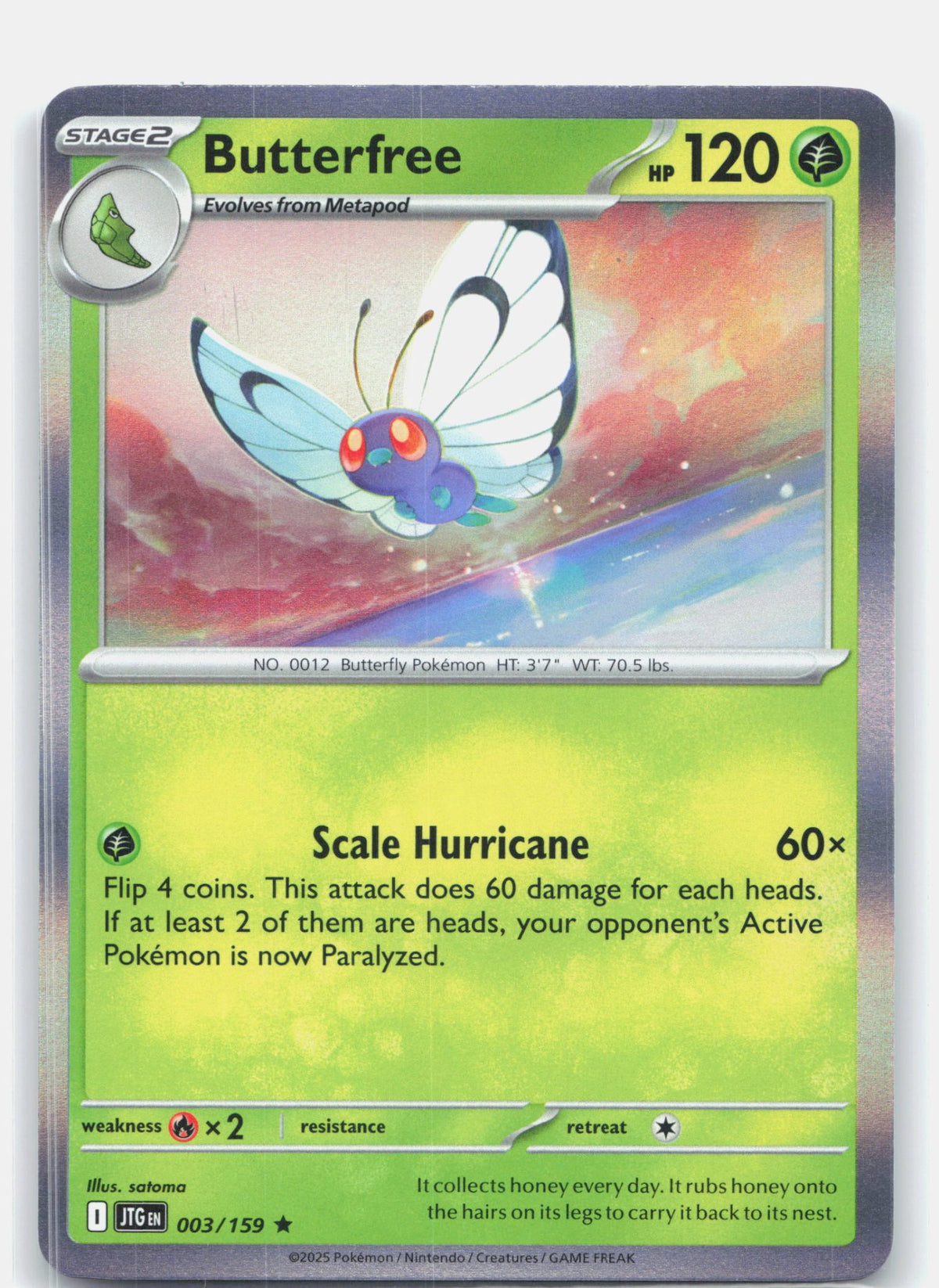 Butterfree 003 - SV09: Journey Together - Holofoil