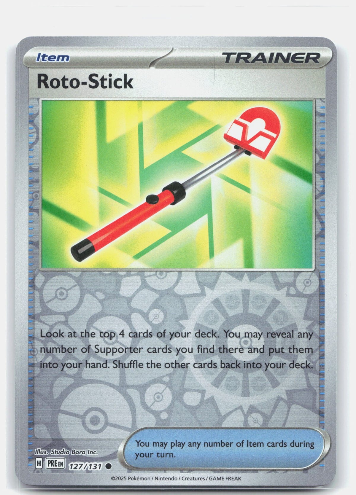 Roto-Stick 127 - SV: Prismatic Evolutions - Reverse Holofoil