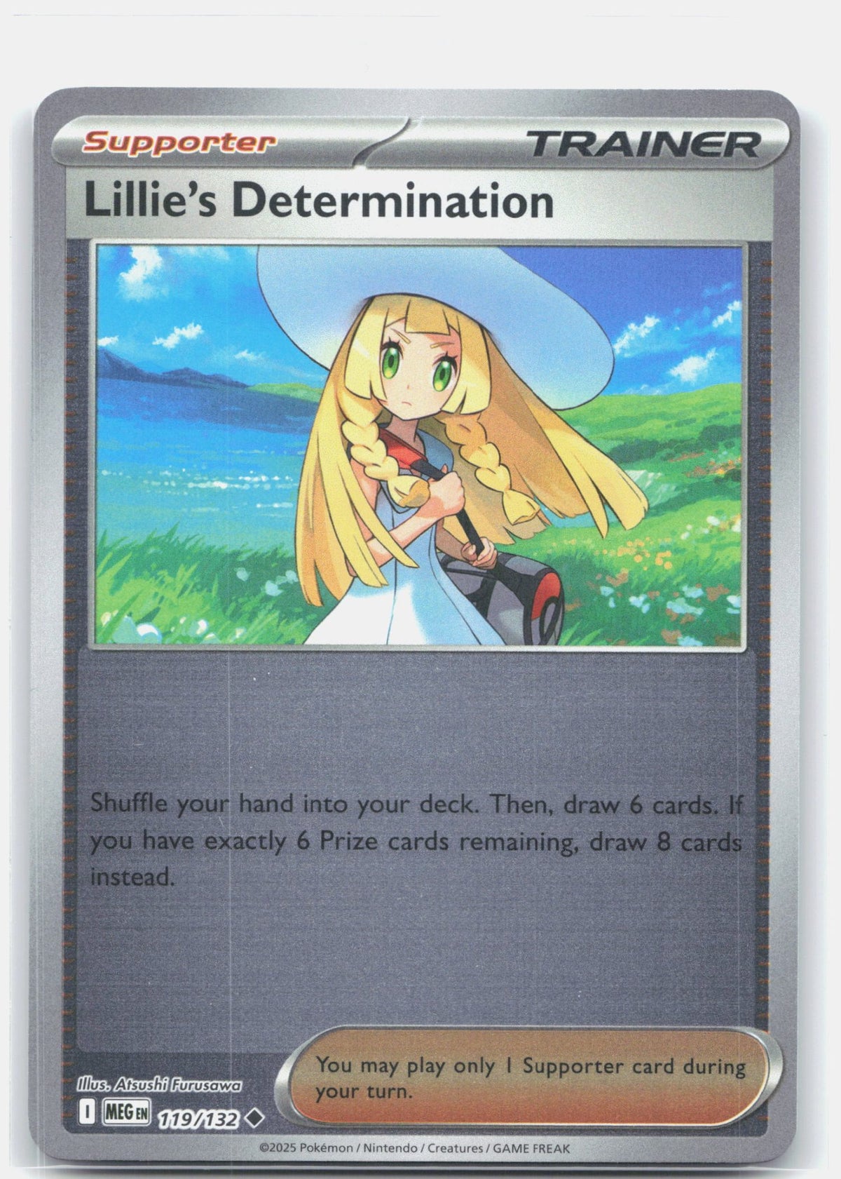 Lillie's Determination 119 - ME01: Mega Evolution - Reverse Holofoil