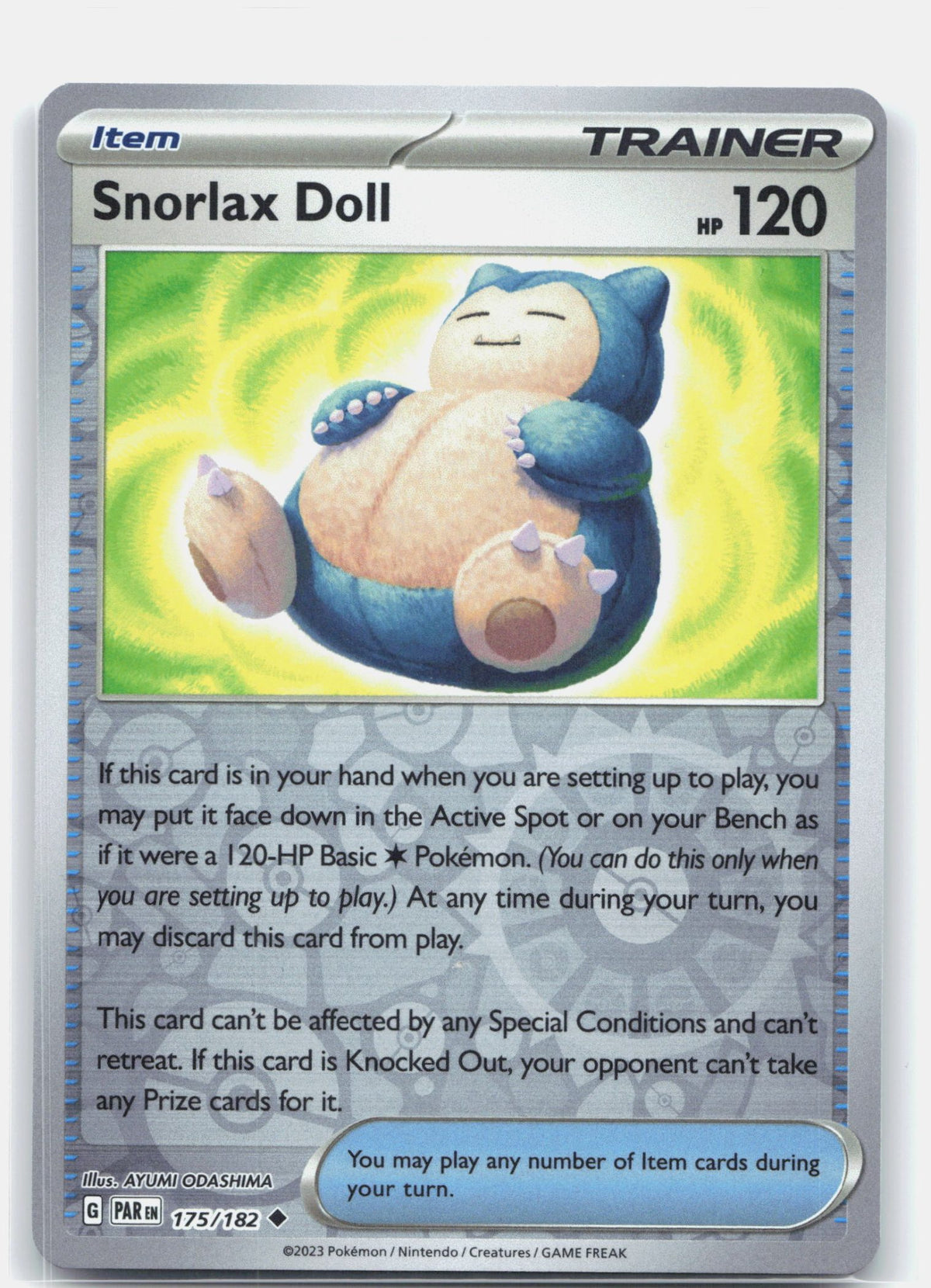 Snorlax Doll