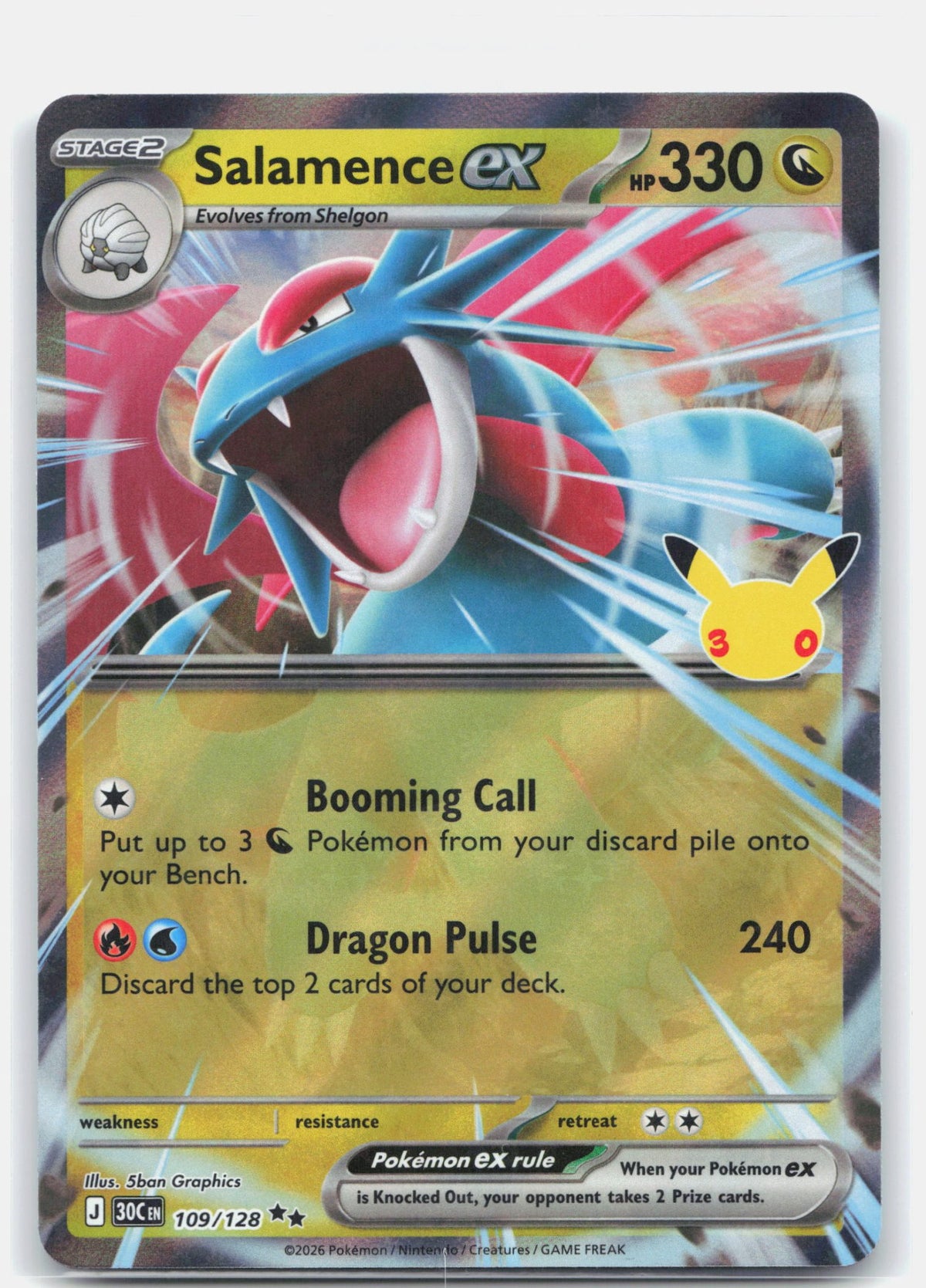 Salamence ex - 109/128