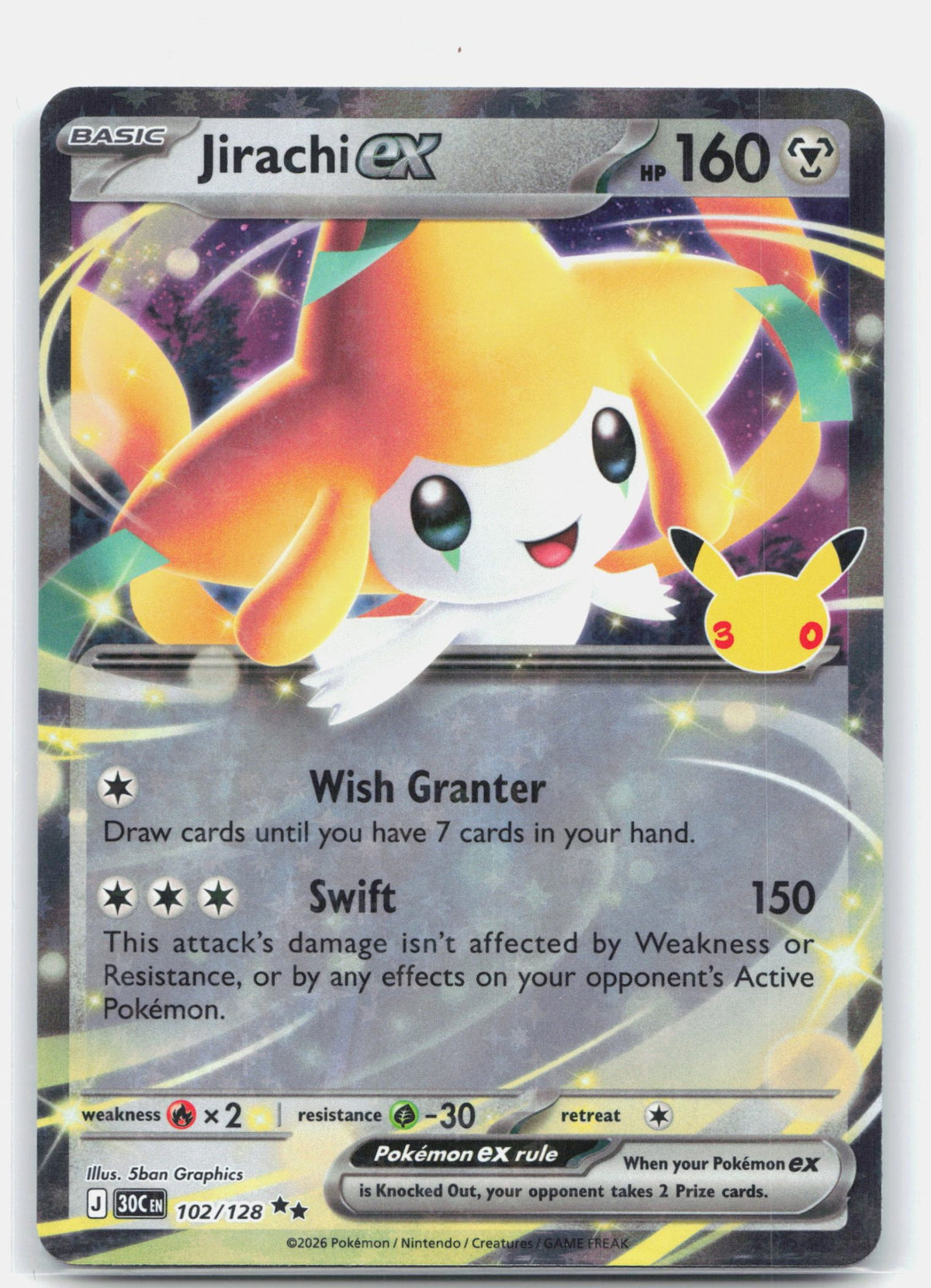 Jirachi ex - 102/128