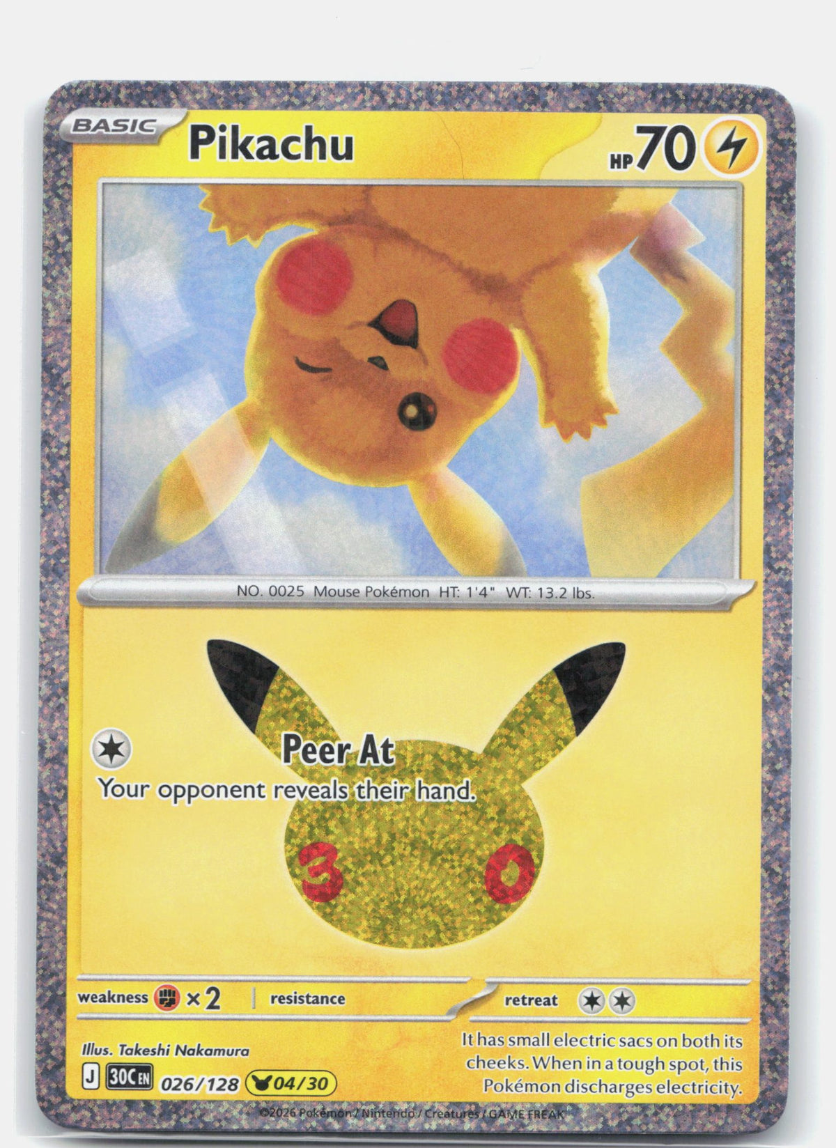 Pikachu - 026/128