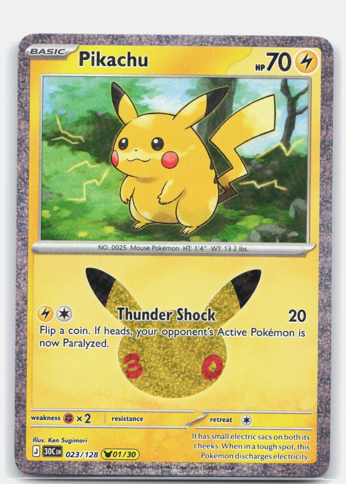 Pikachu - 023/128