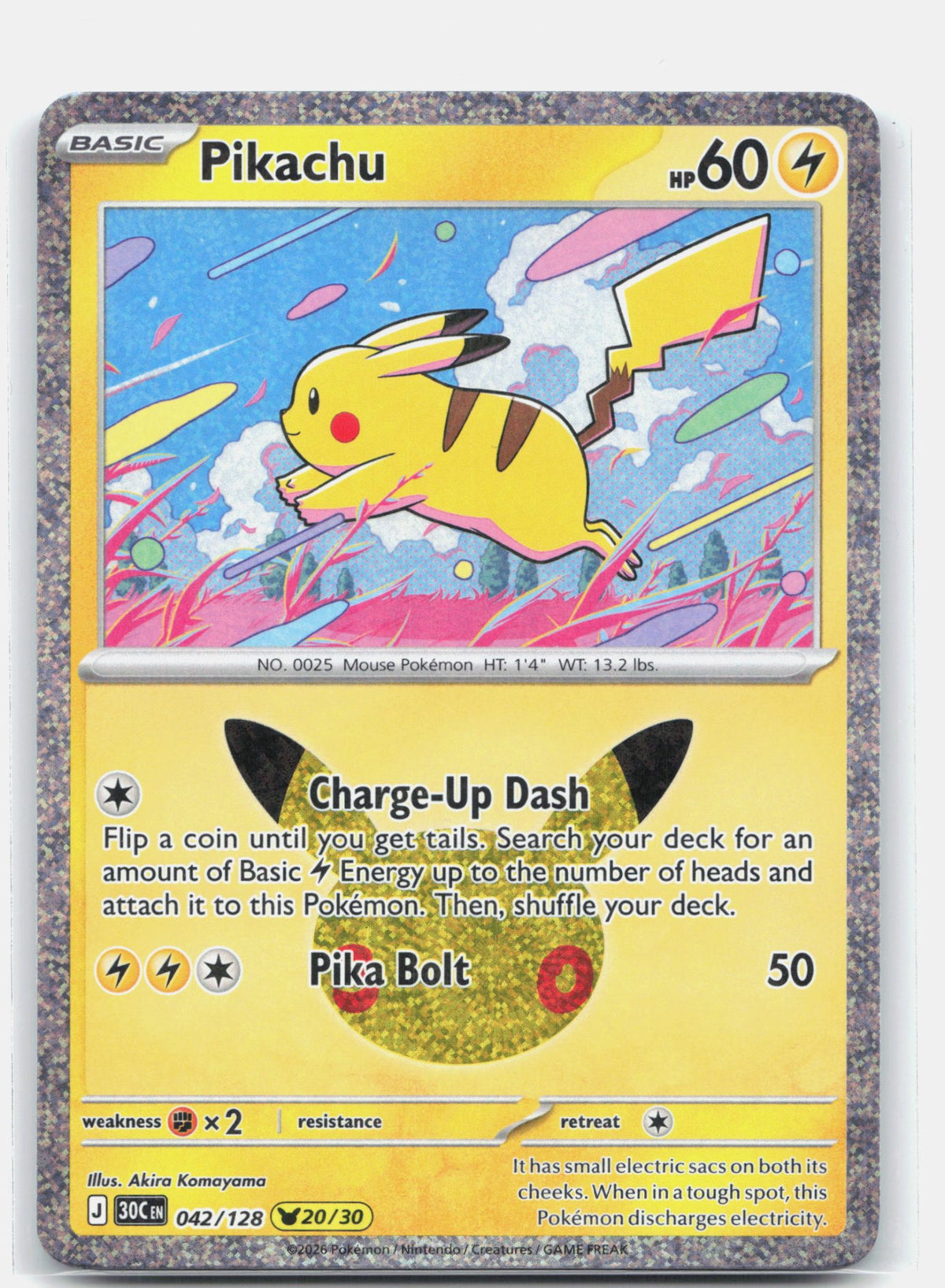 Pikachu - 042/128