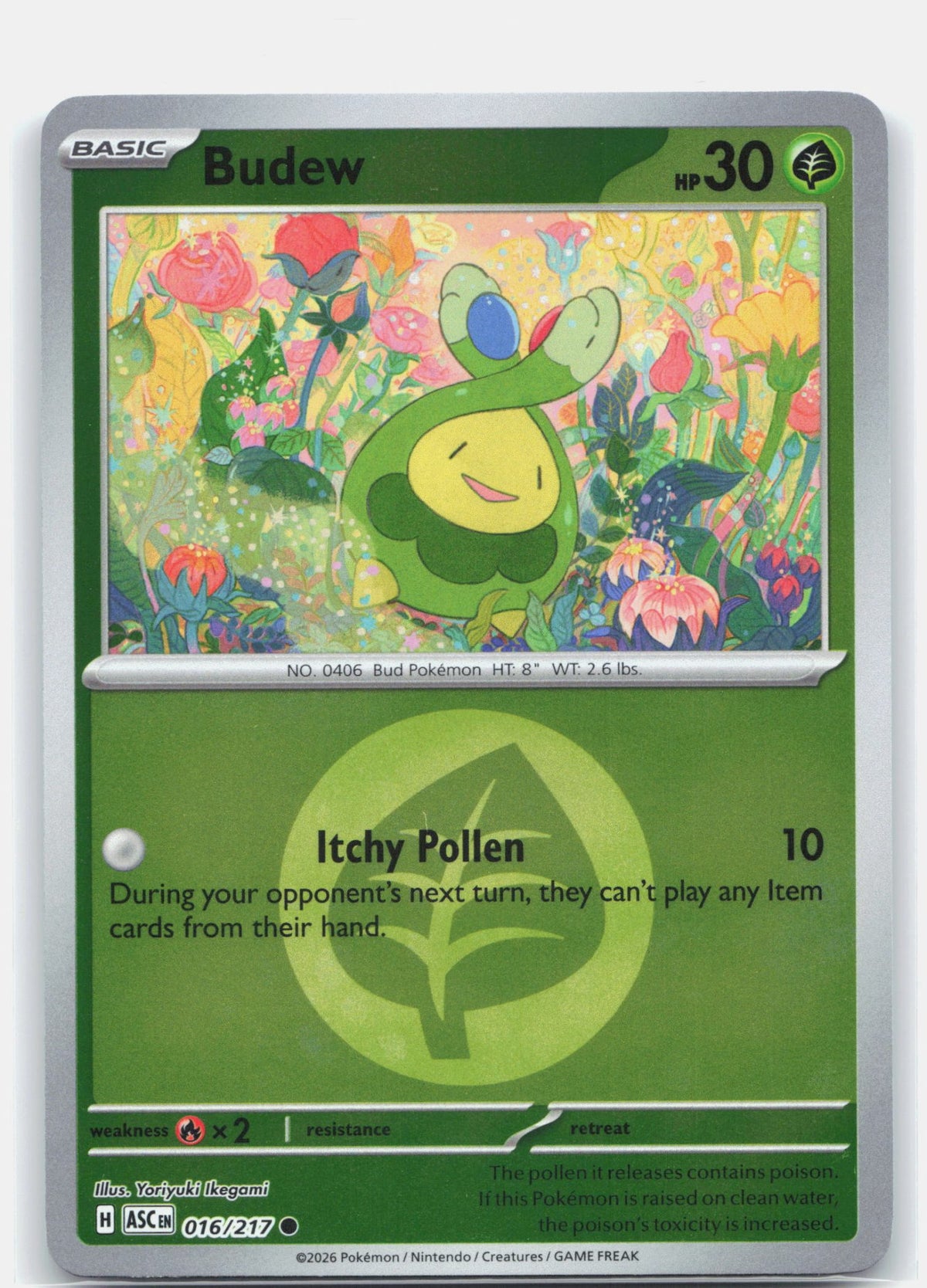Budew - 016/217 (Energy Symbol Pattern) | Near Mint