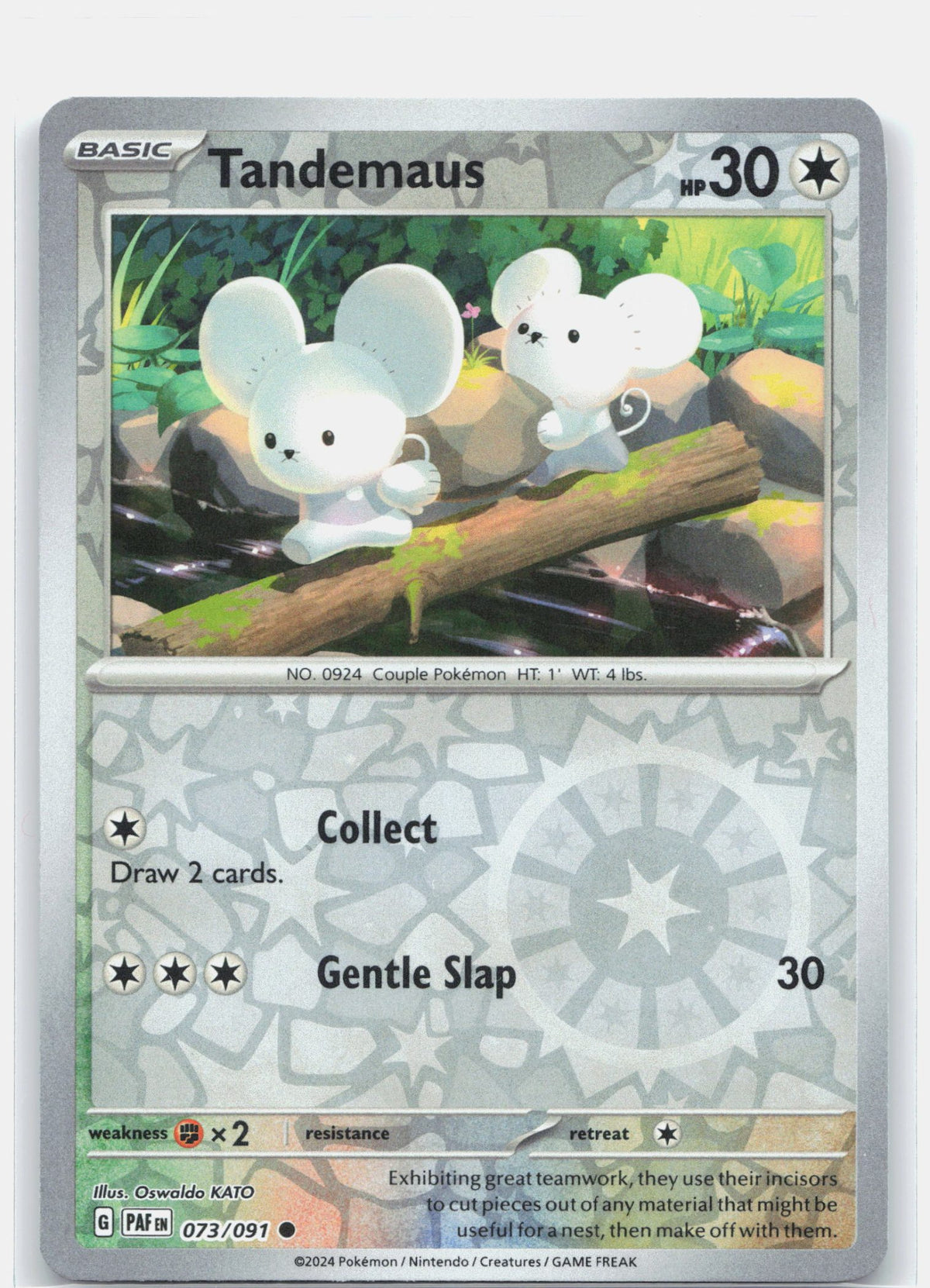 Tandemaus 073 (Reverse Holofoil) - SV: Paldean Fates