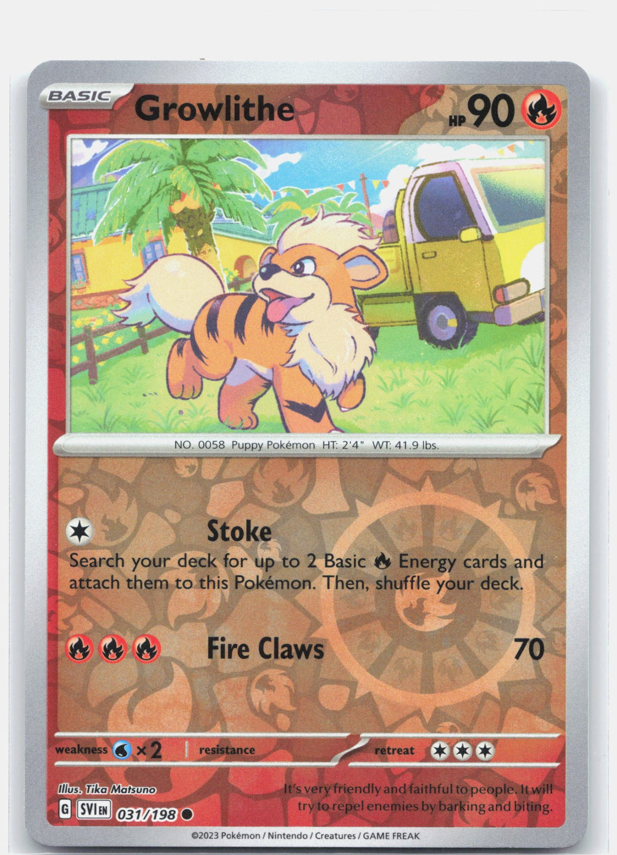 Growlithe - 031/198