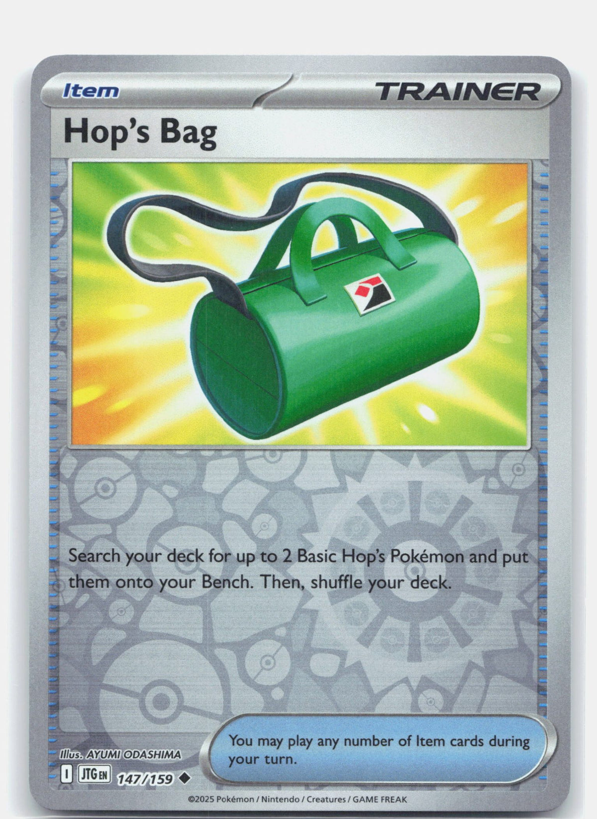 Hop's Bag 147 (Reverse Holofoil) - SV09: Journey Together