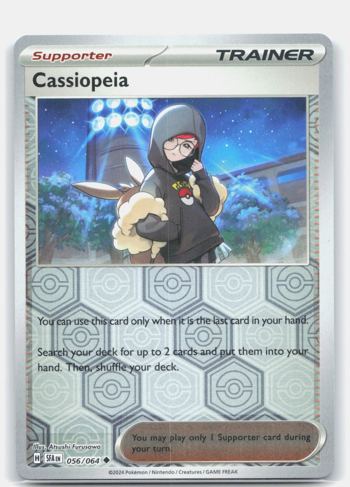 Cassiopeia 056 (Reverse Holofoil) - SV: Shrouded Fable