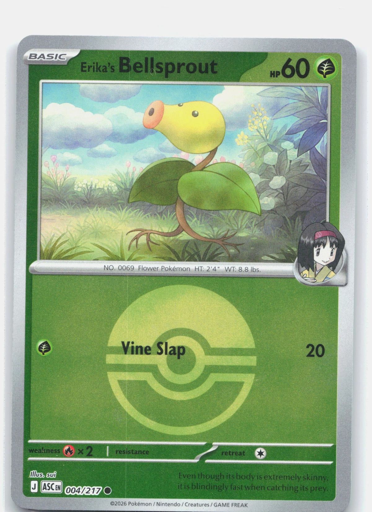 Erika's Bellsprout (Poke Ball) | Near Mint