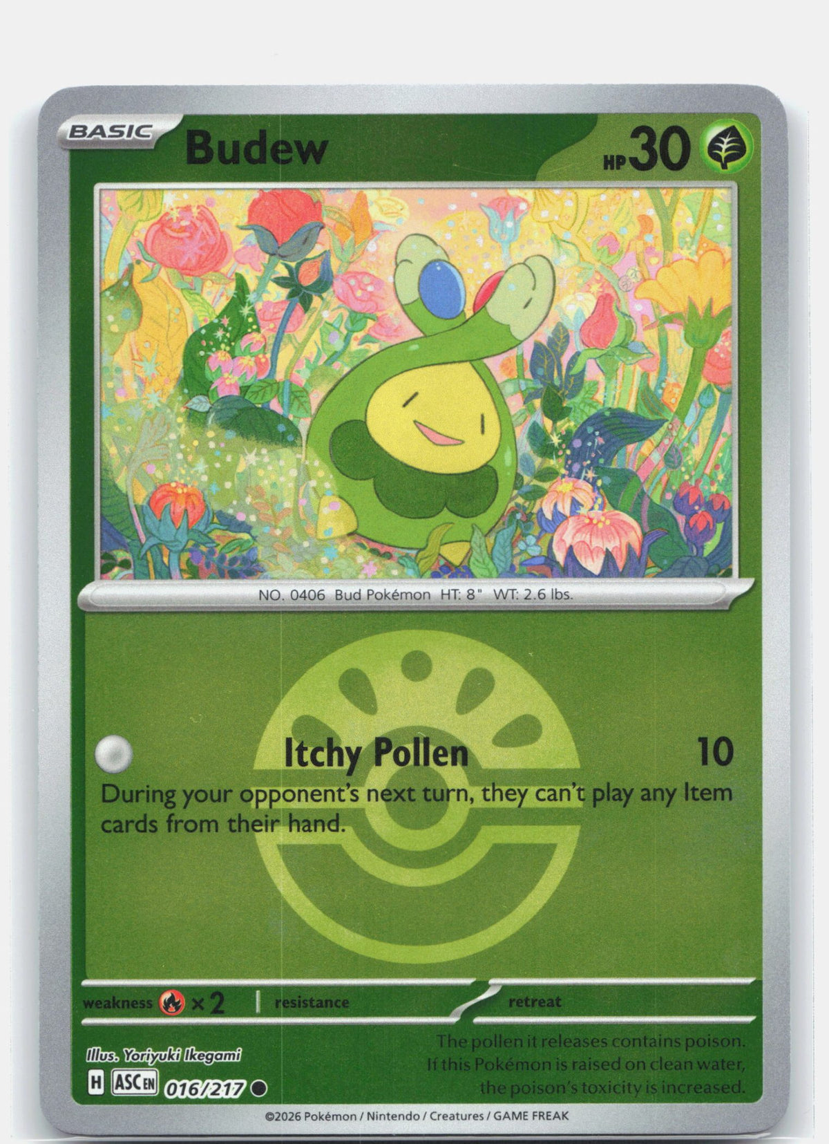 Budew - 016/217 (Friend Ball) | Near Mint