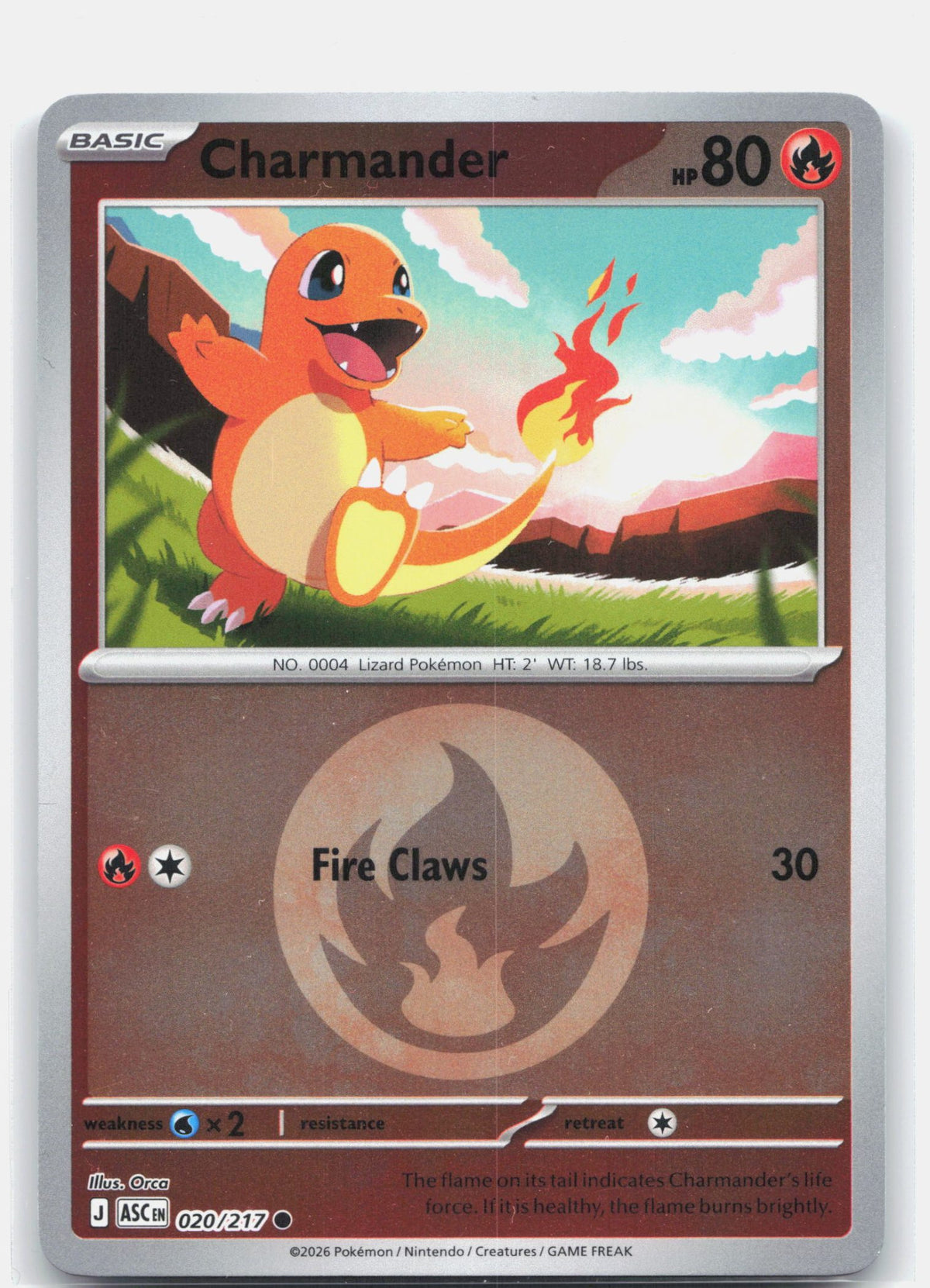 Charmander (Energy Symbol Pattern) | Near Mint