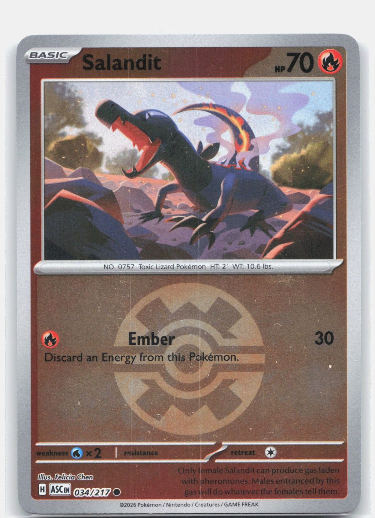 Salandit (Quick Ball) | Near Mint