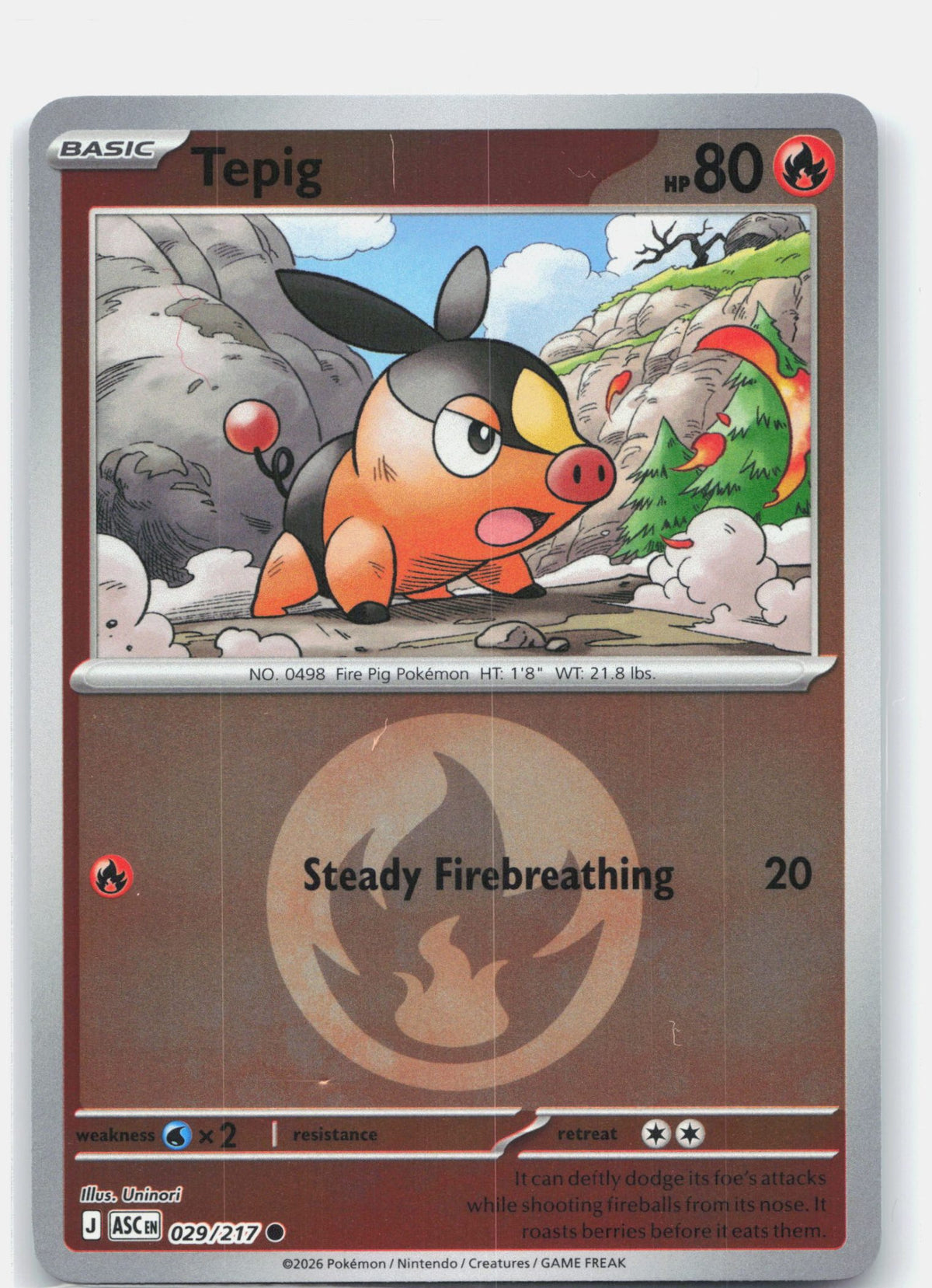 Tepig (Energy Symbol Pattern)