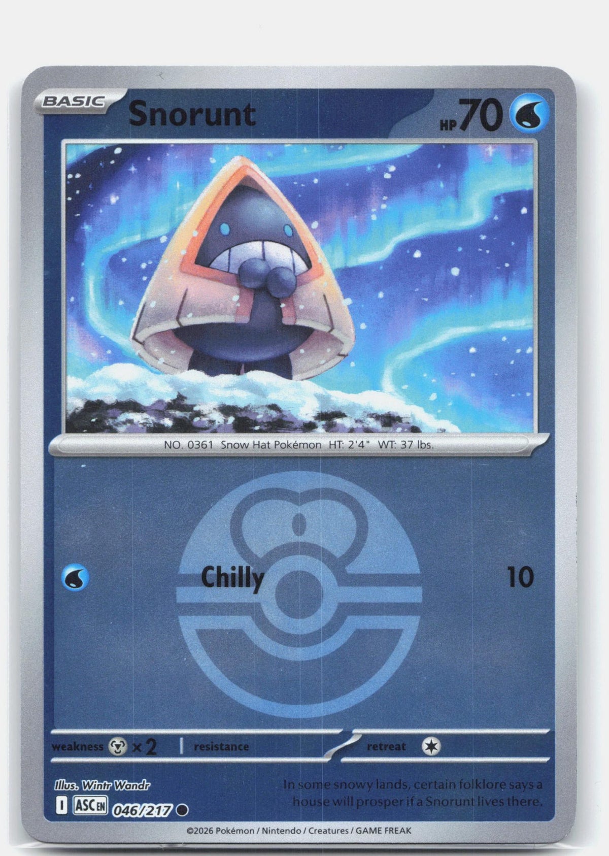 Snorunt - 046/217 (Love Ball) | Near Mint