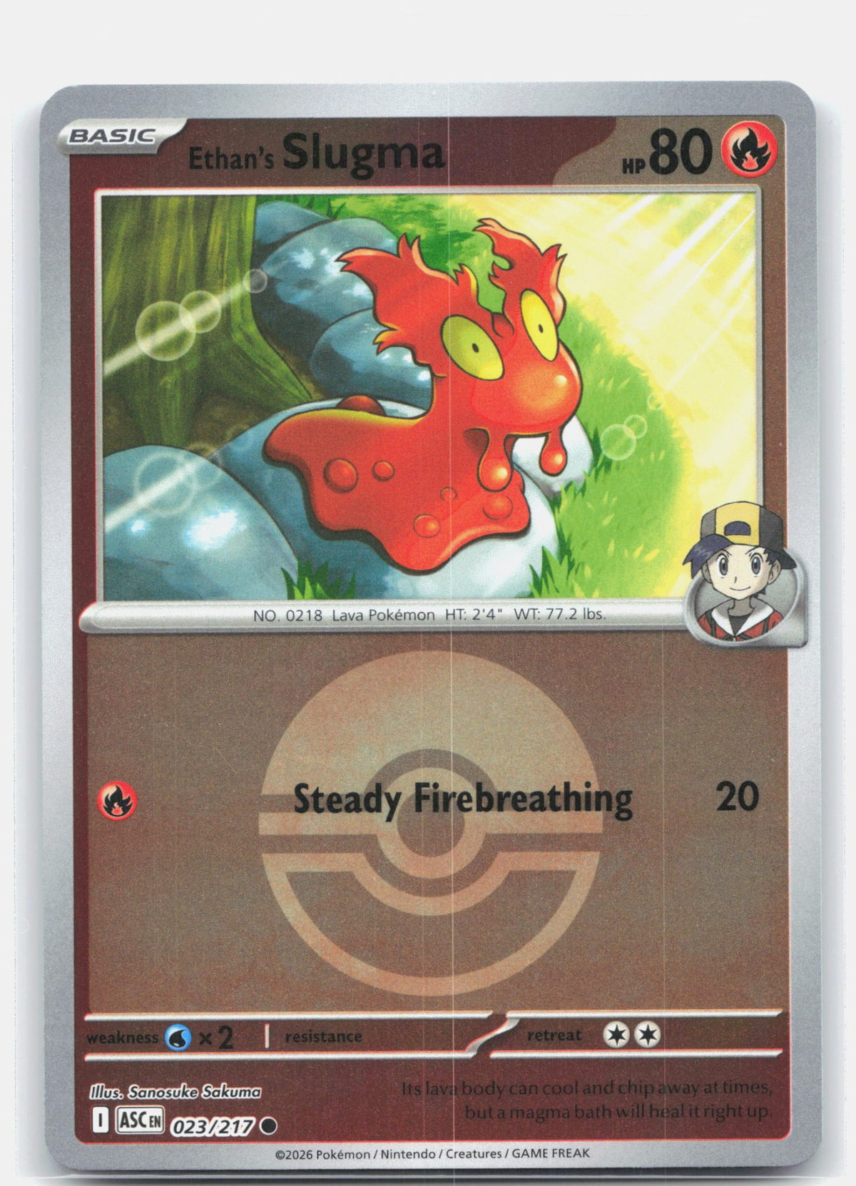 Ethan's Slugma (Poke Ball)