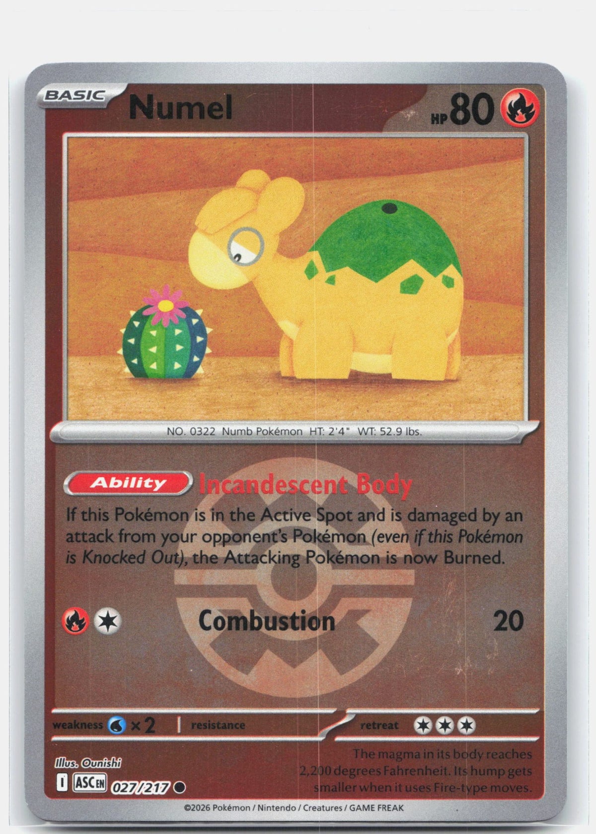 Numel - 027/217 (Quick Ball)