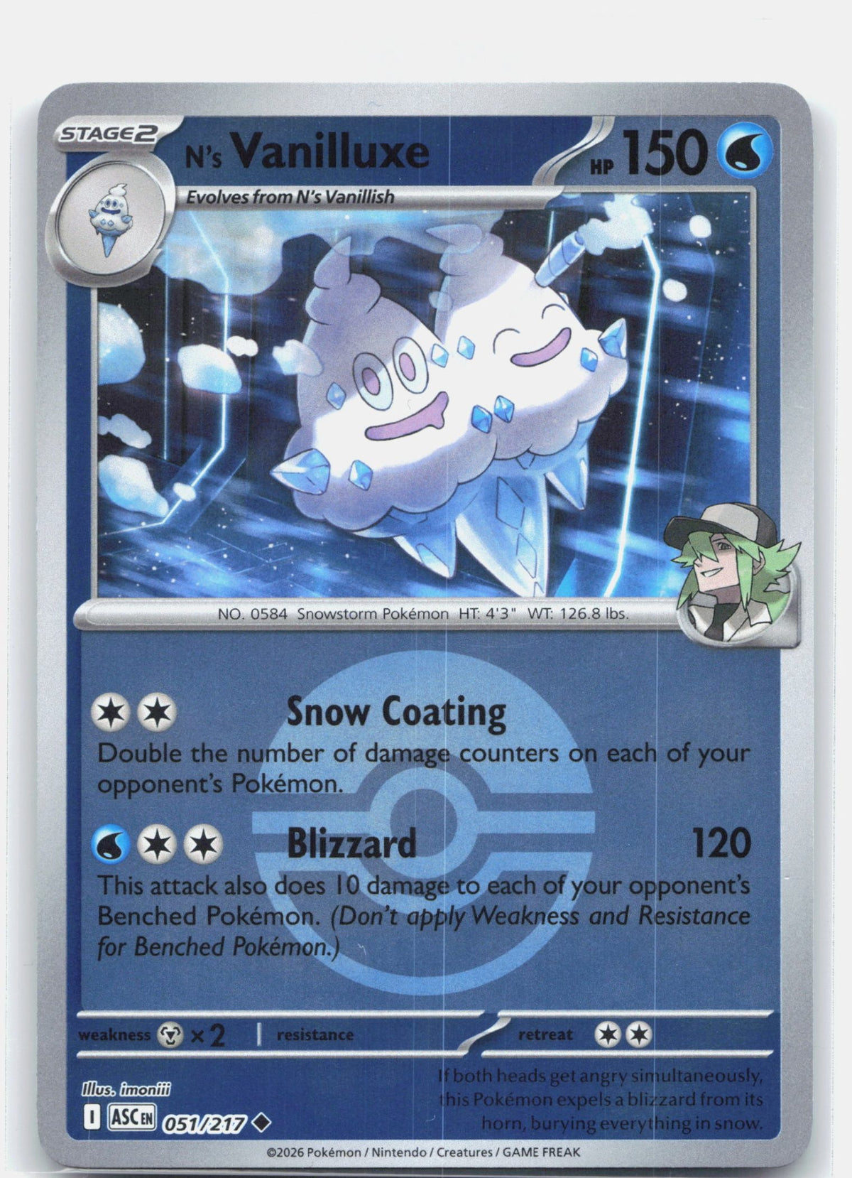 N's Vanilluxe (Poke Ball)