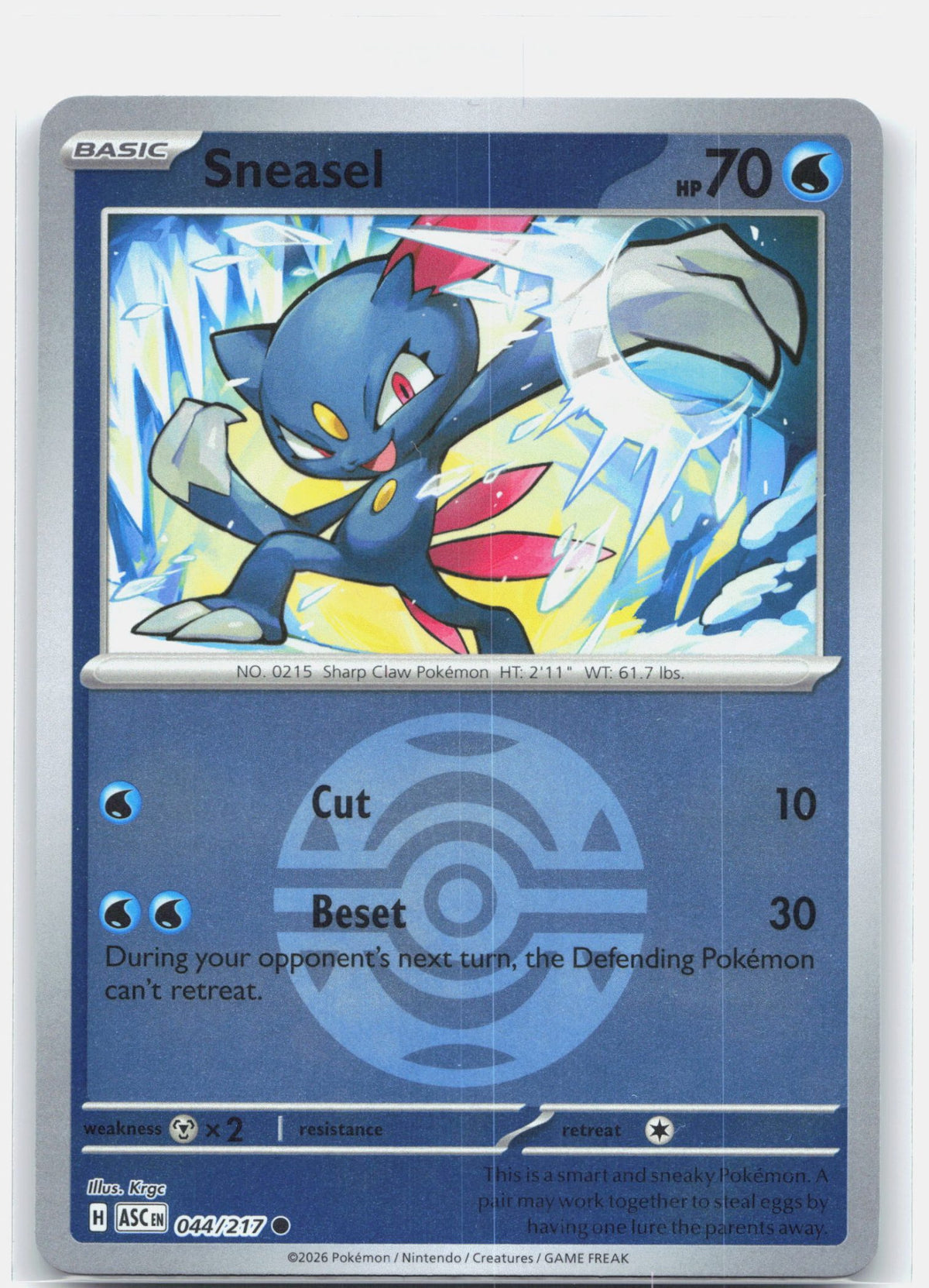Sneasel (Dusk Ball)