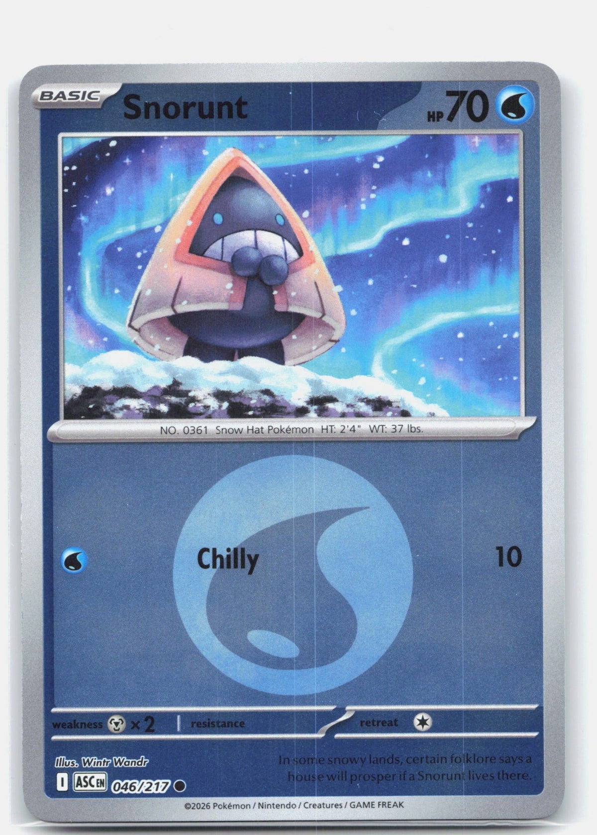 Snorunt - 046/217 (Energy Symbol Pattern)