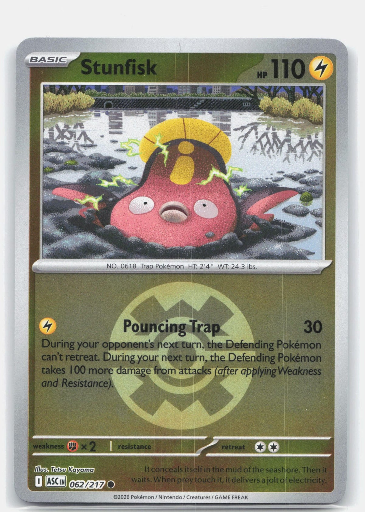 Stunfisk (Quick Ball) | Near Mint