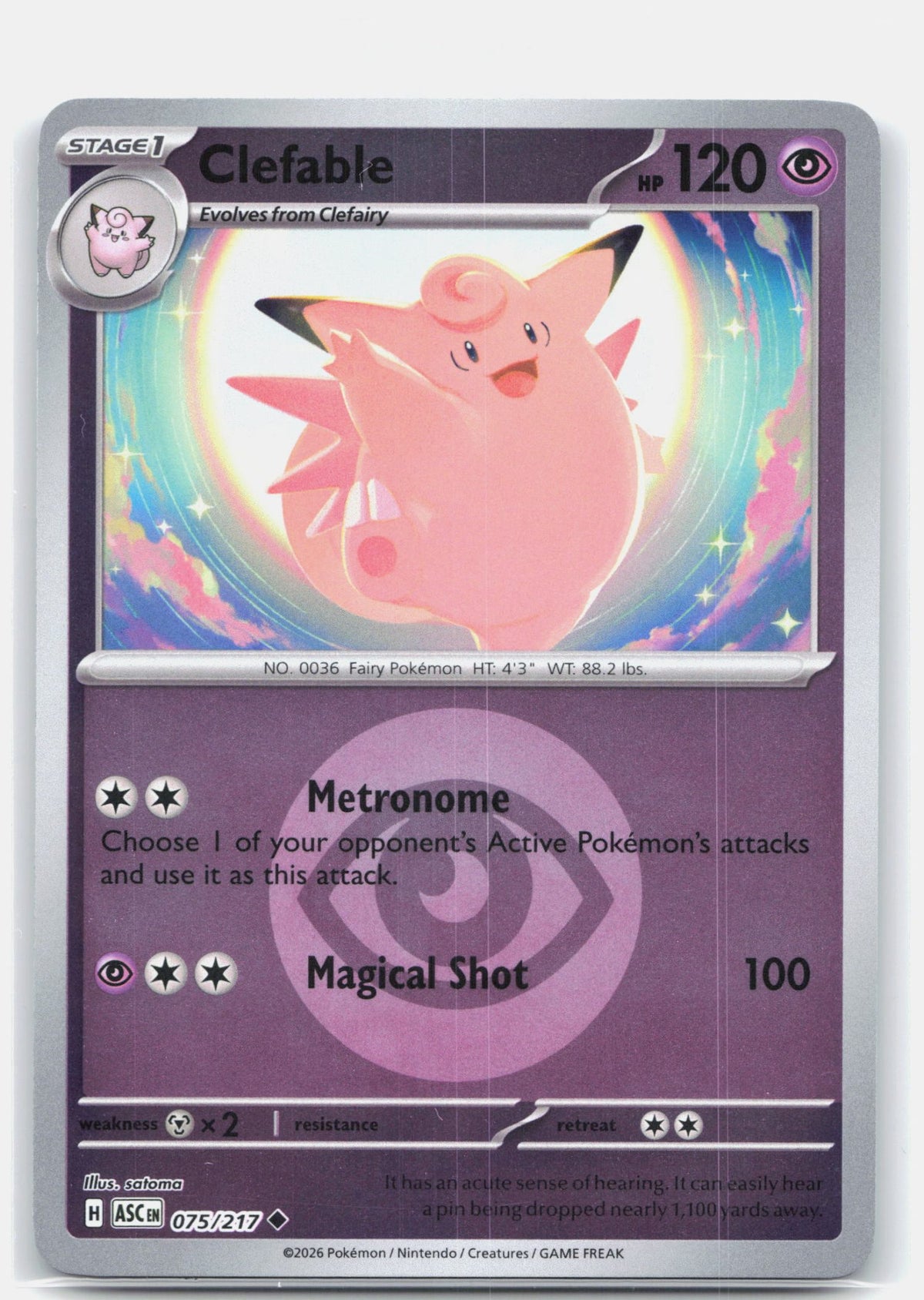 Clefable (Energy Symbol Pattern)