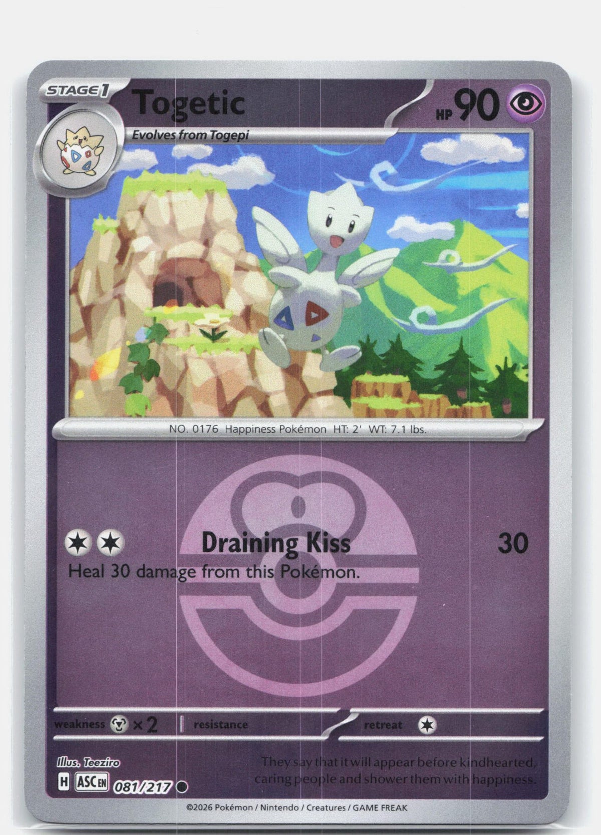 Togetic (Love Ball) | Near Mint