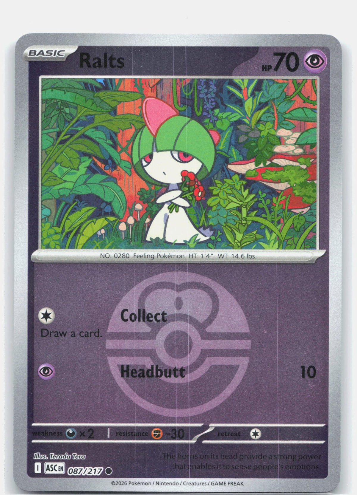 Ralts (Love Ball) | Near Mint