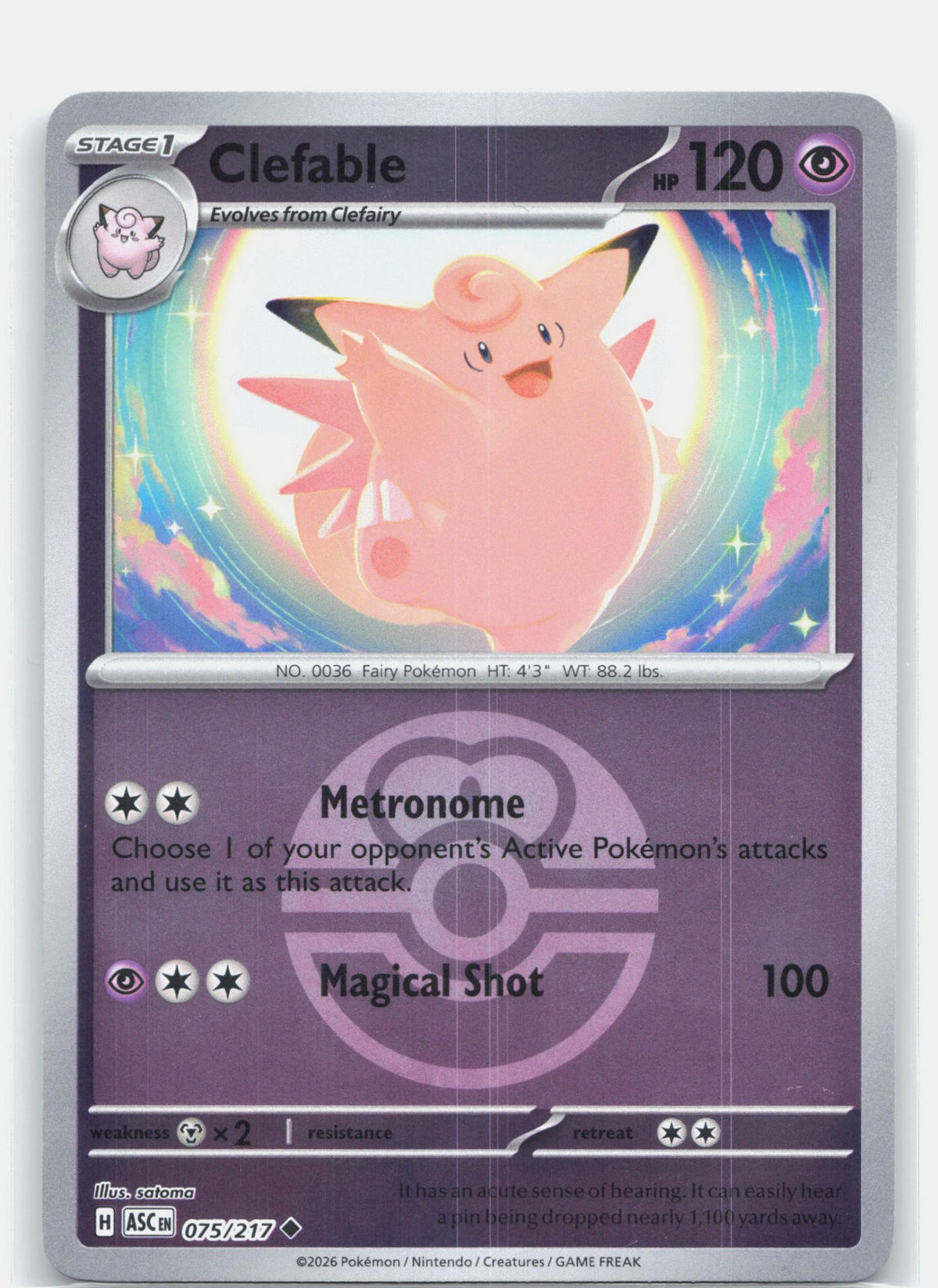 Clefable (Love Ball)