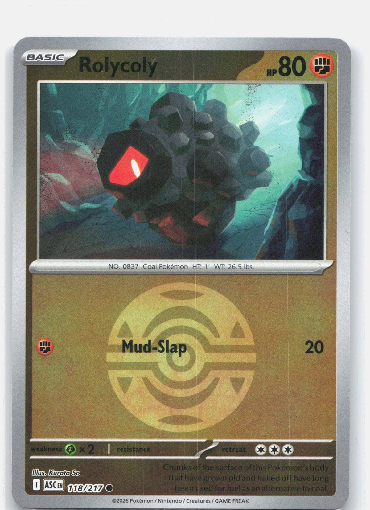 Rolycoly (Dusk Ball) | Near Mint