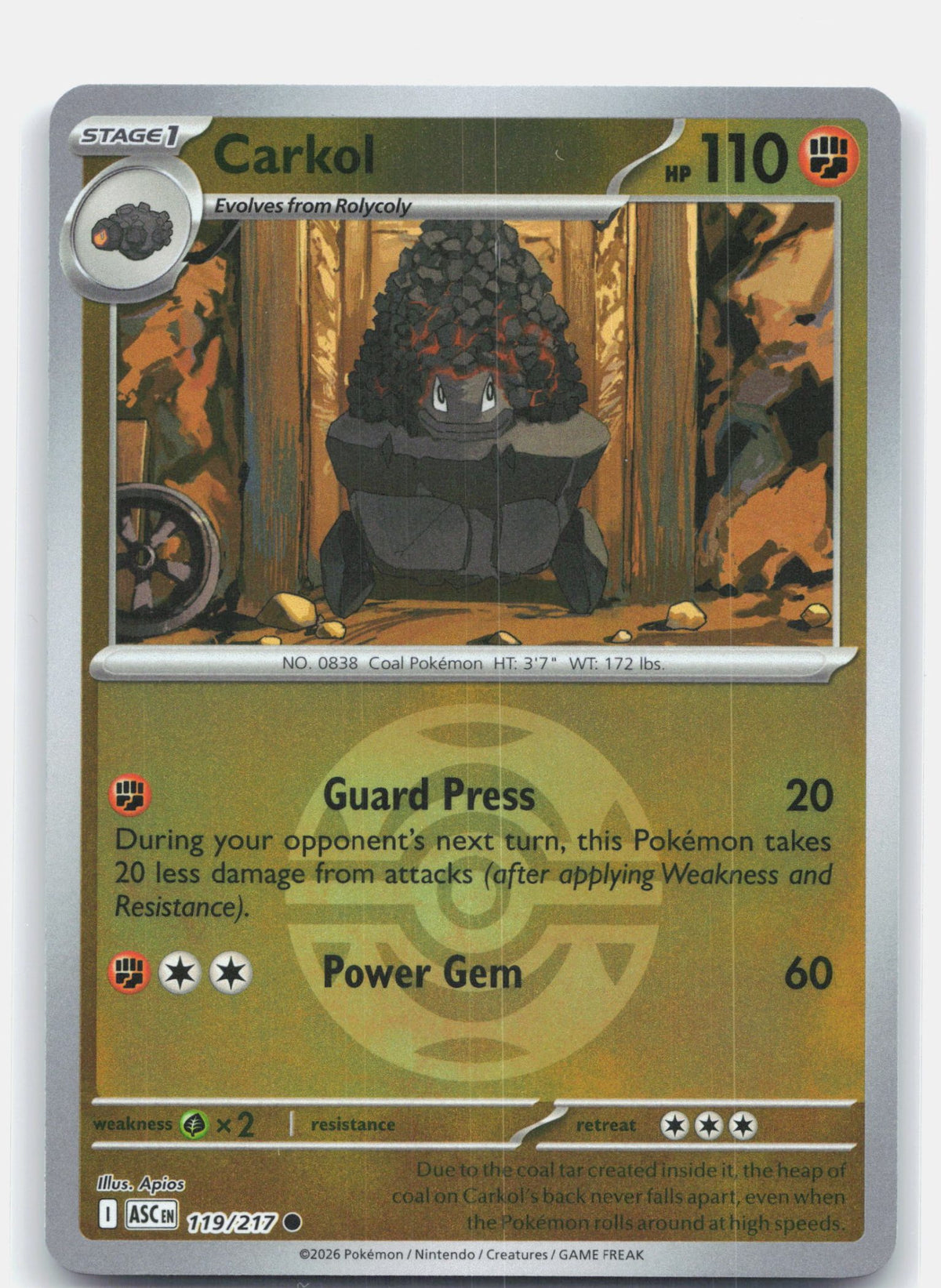 Carkol (Dusk Ball) | Near Mint