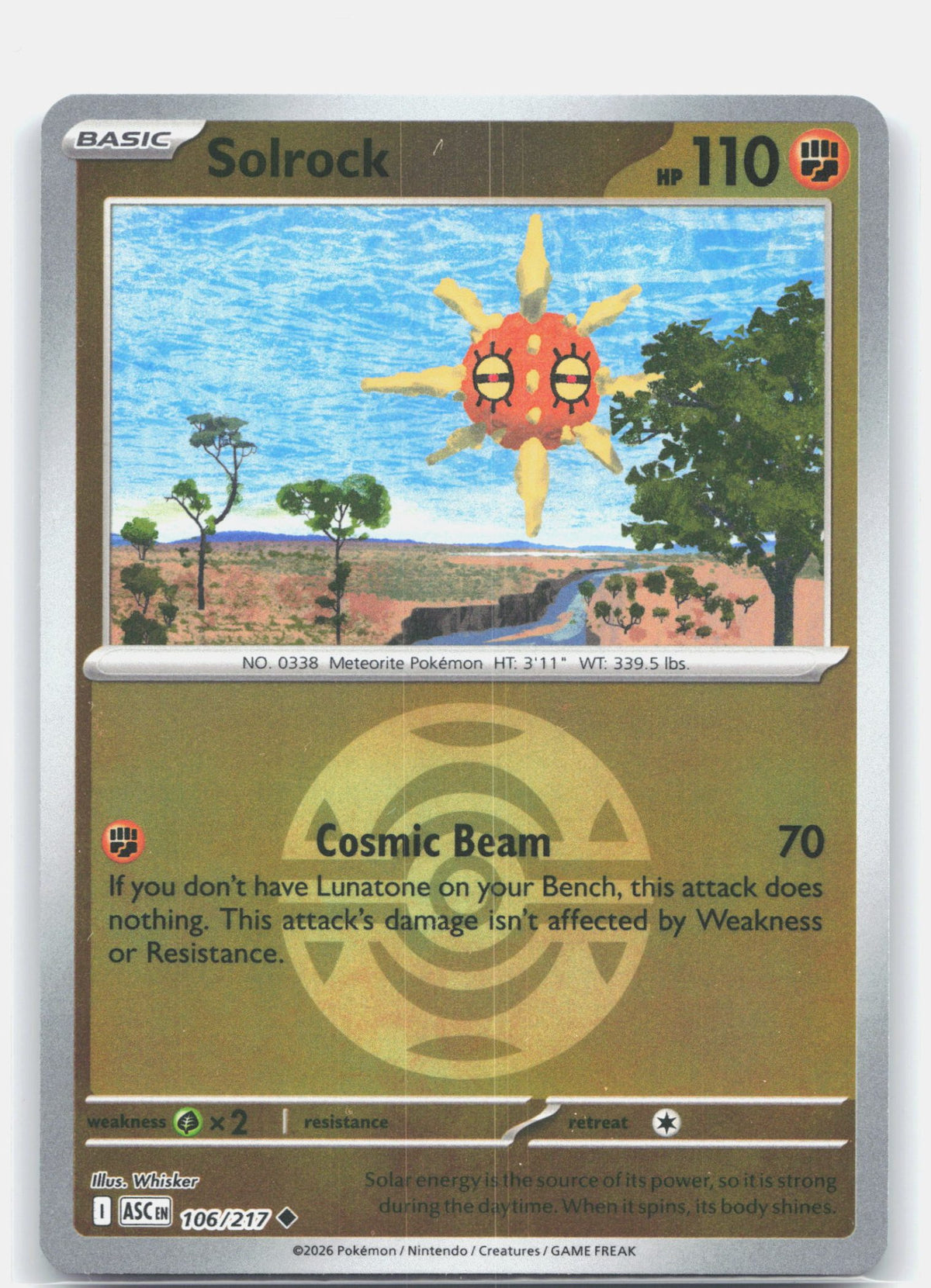 Solrock (Dusk Ball)