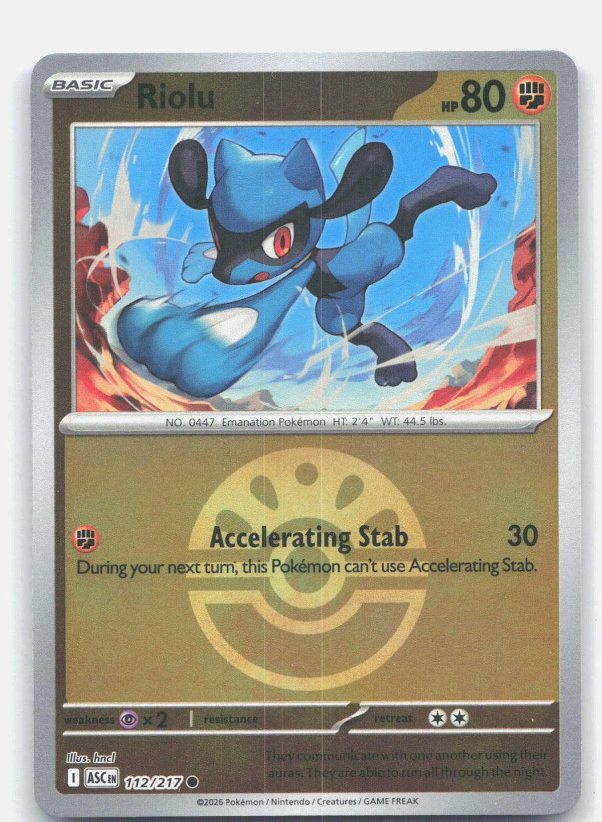 Riolu (Friend Ball)