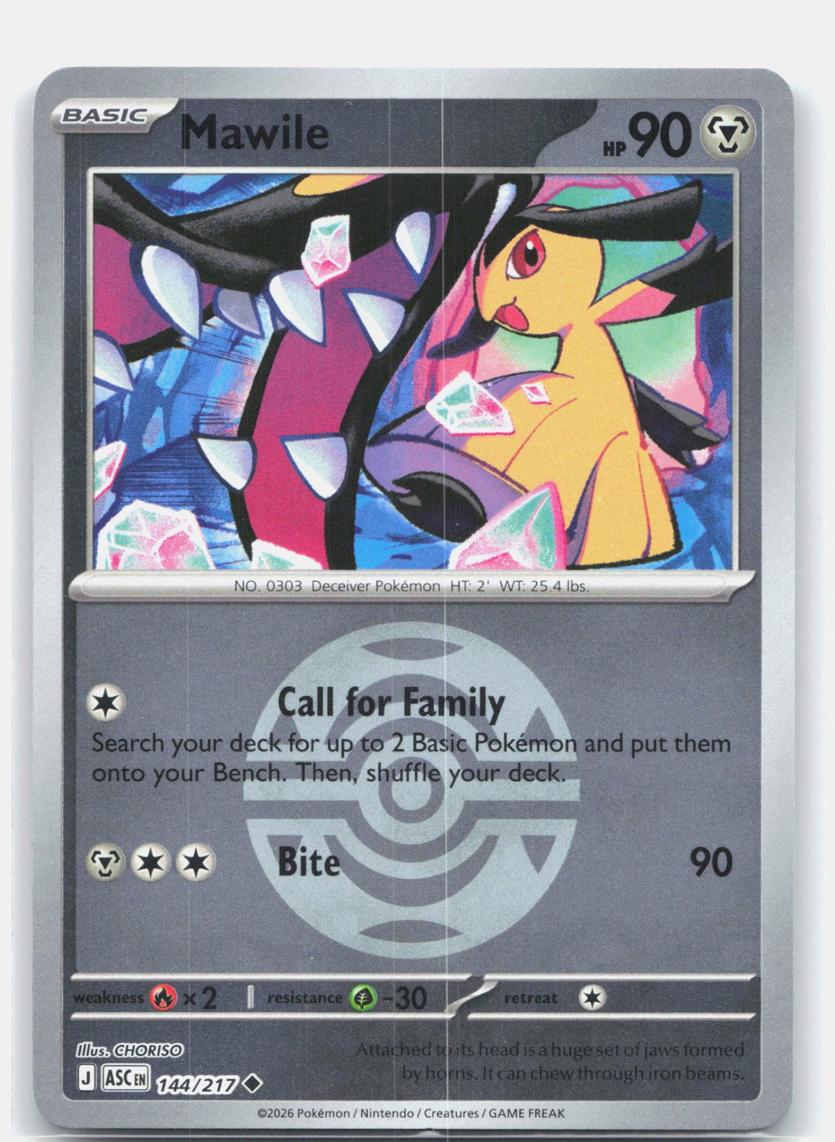 Mawile - 144/217 (Dusk Ball) | Near Mint
