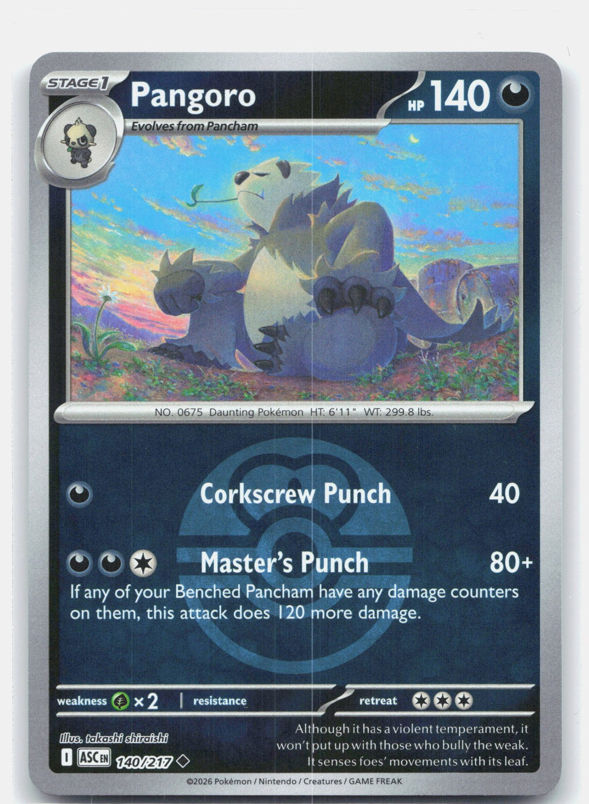 Pangoro (Love Ball)