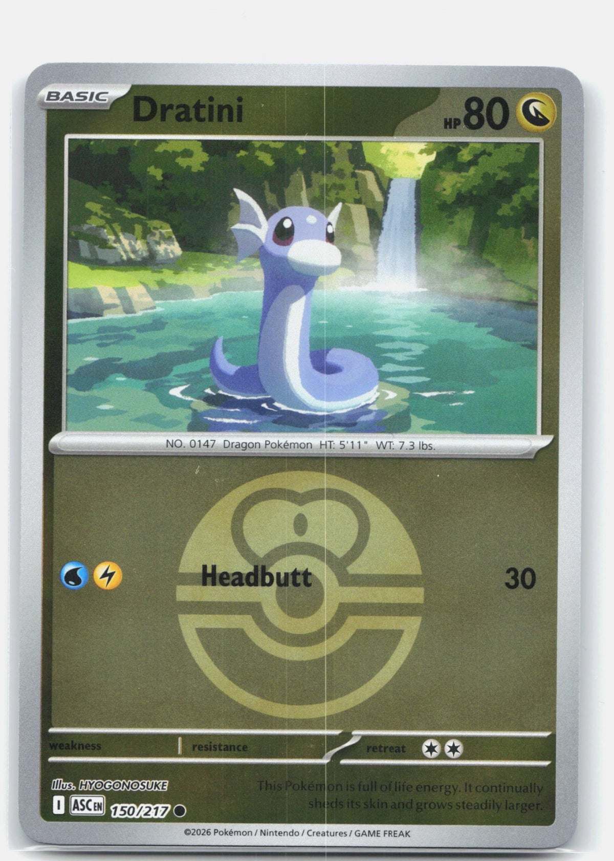 Dratini (Love Ball) | Near Mint