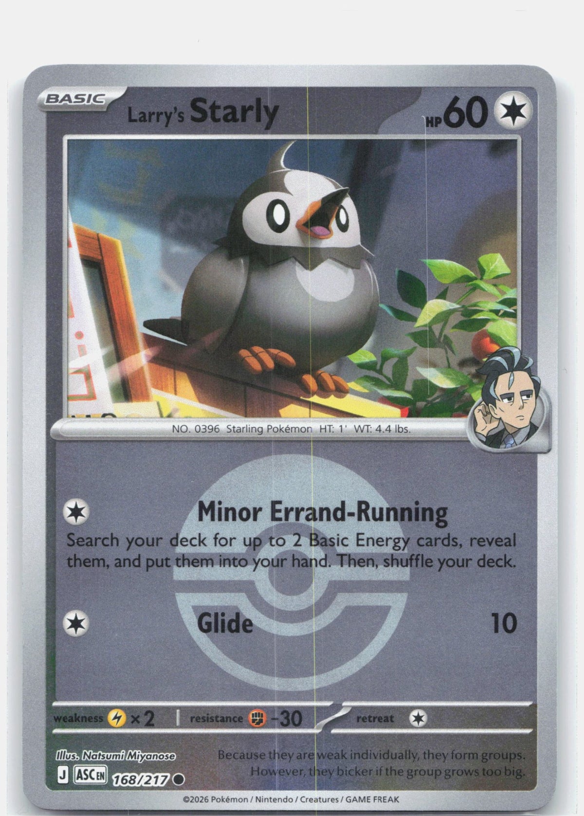 Larry's Starly (Poke Ball) | Near Mint