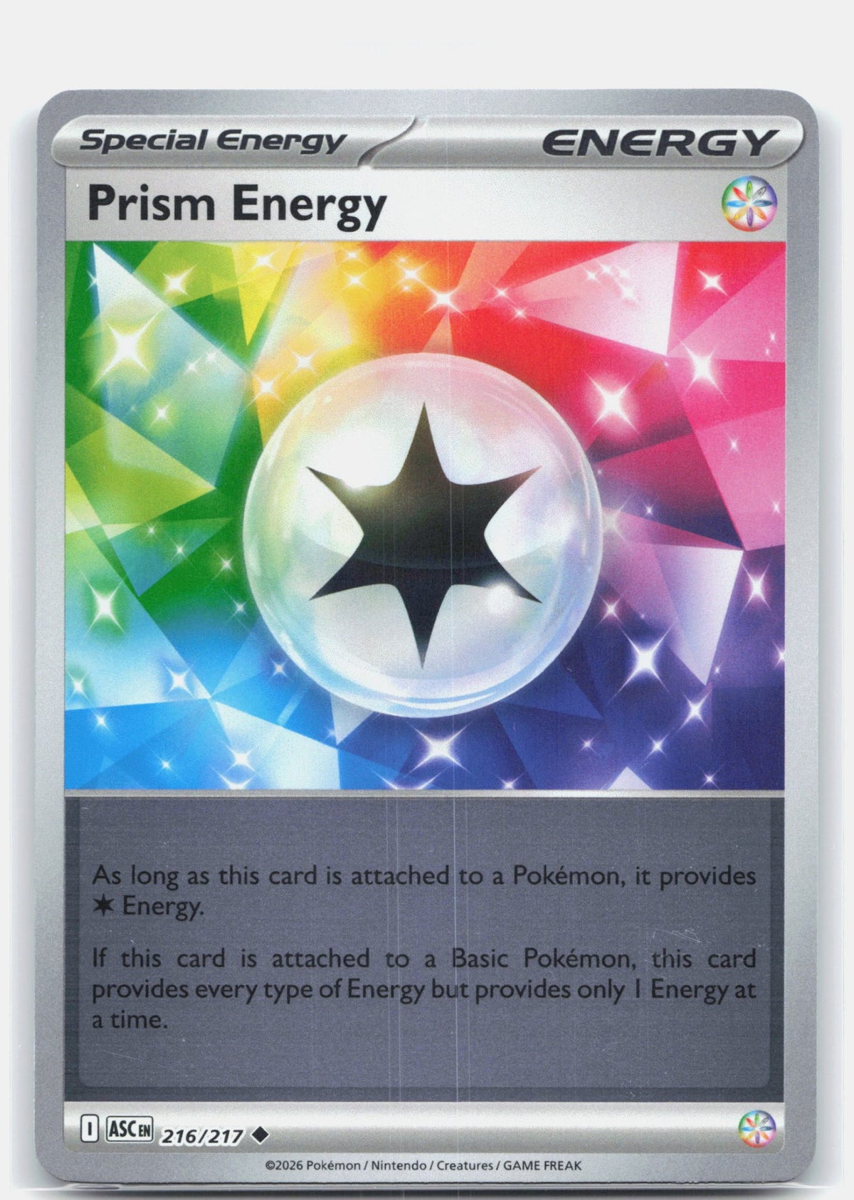 Prism Energy 216 (Reverse Holofoil) - ME: Ascended Heroes