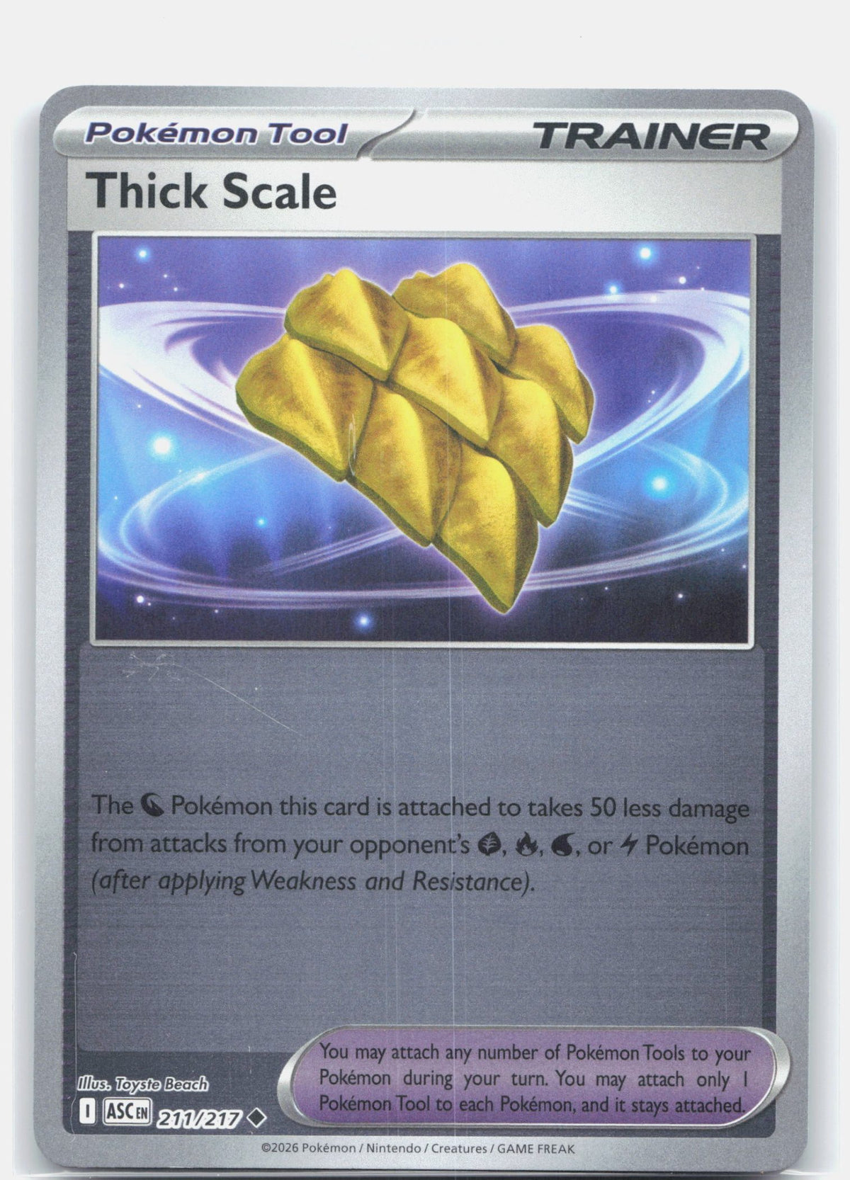 Thick Scale 211 (Reverse Holofoil) - ME: Ascended Heroes