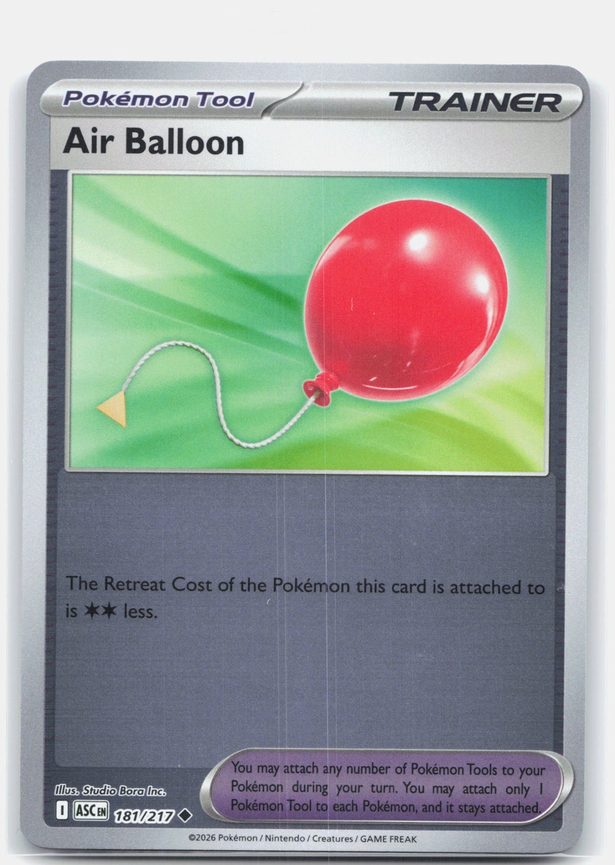 Air Balloon 181 (Reverse Holofoil) - ME: Ascended Heroes