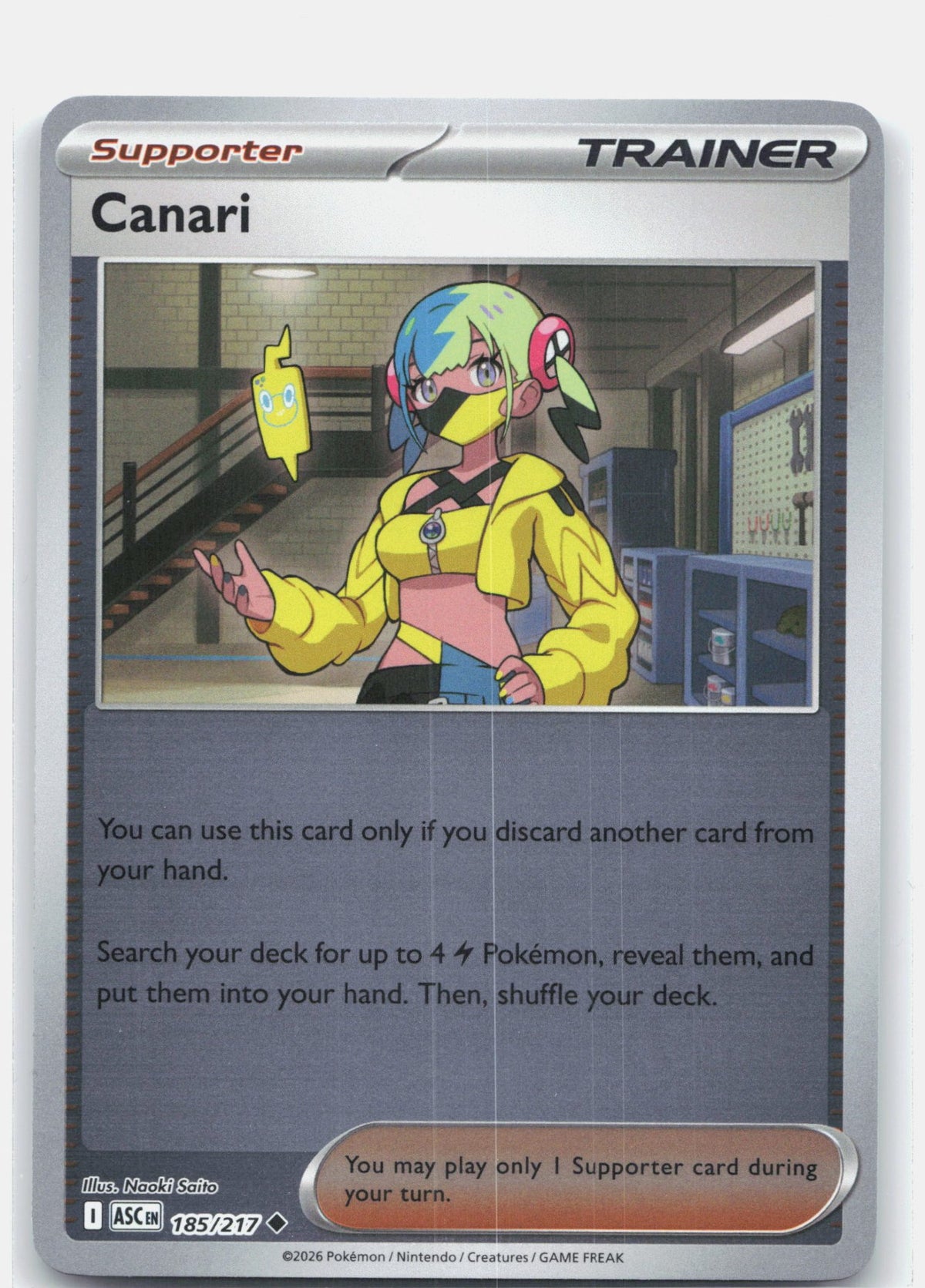 Canari 185 (Reverse Holofoil) - ME: Ascended Heroes