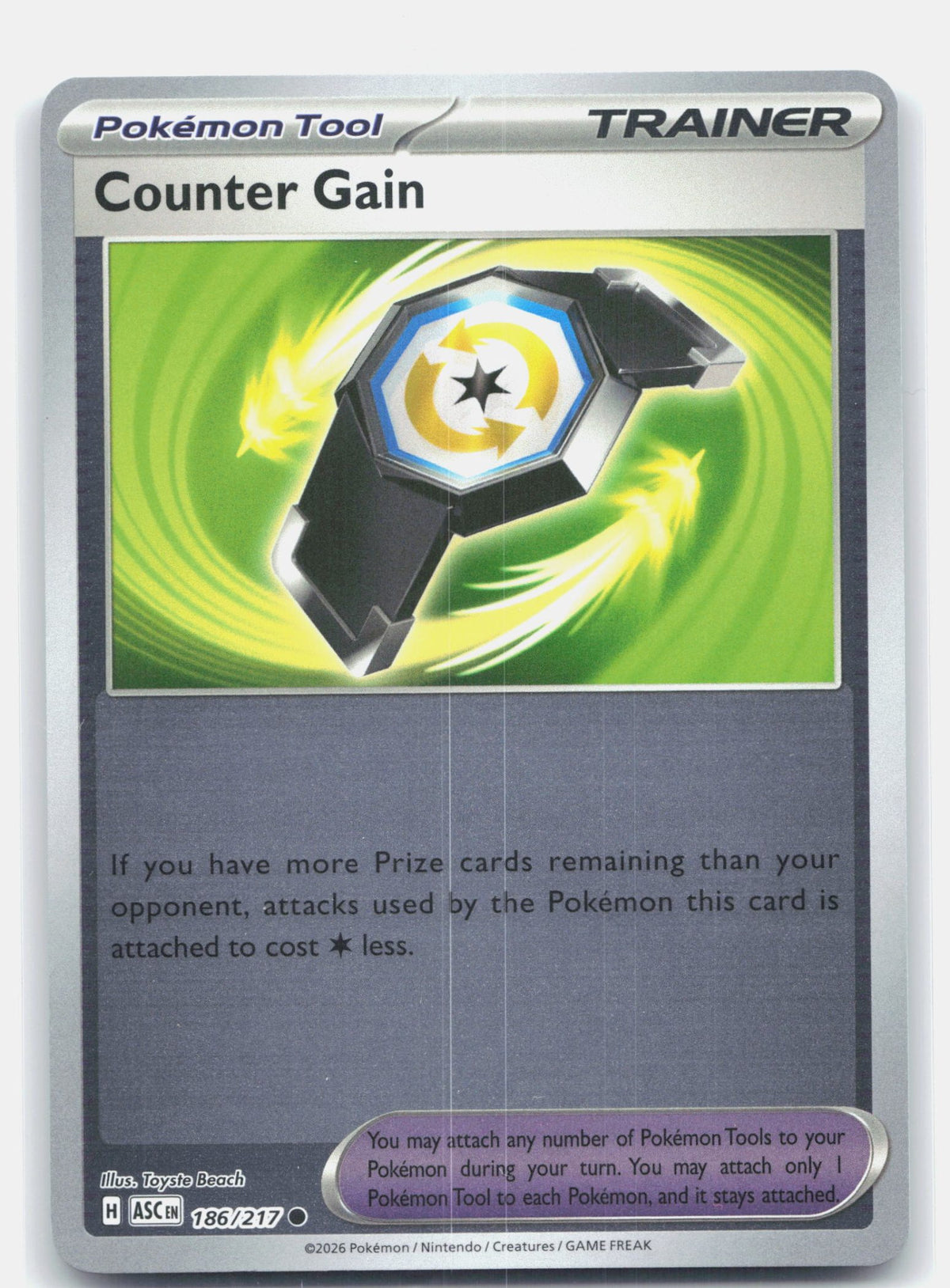 Counter Gain - 186/217