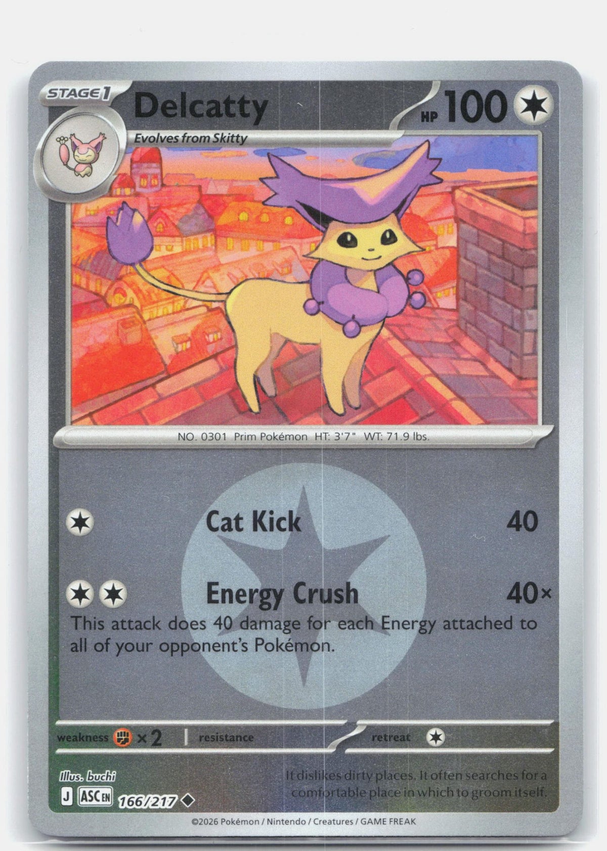 Delcatty (Energy Symbol Pattern)